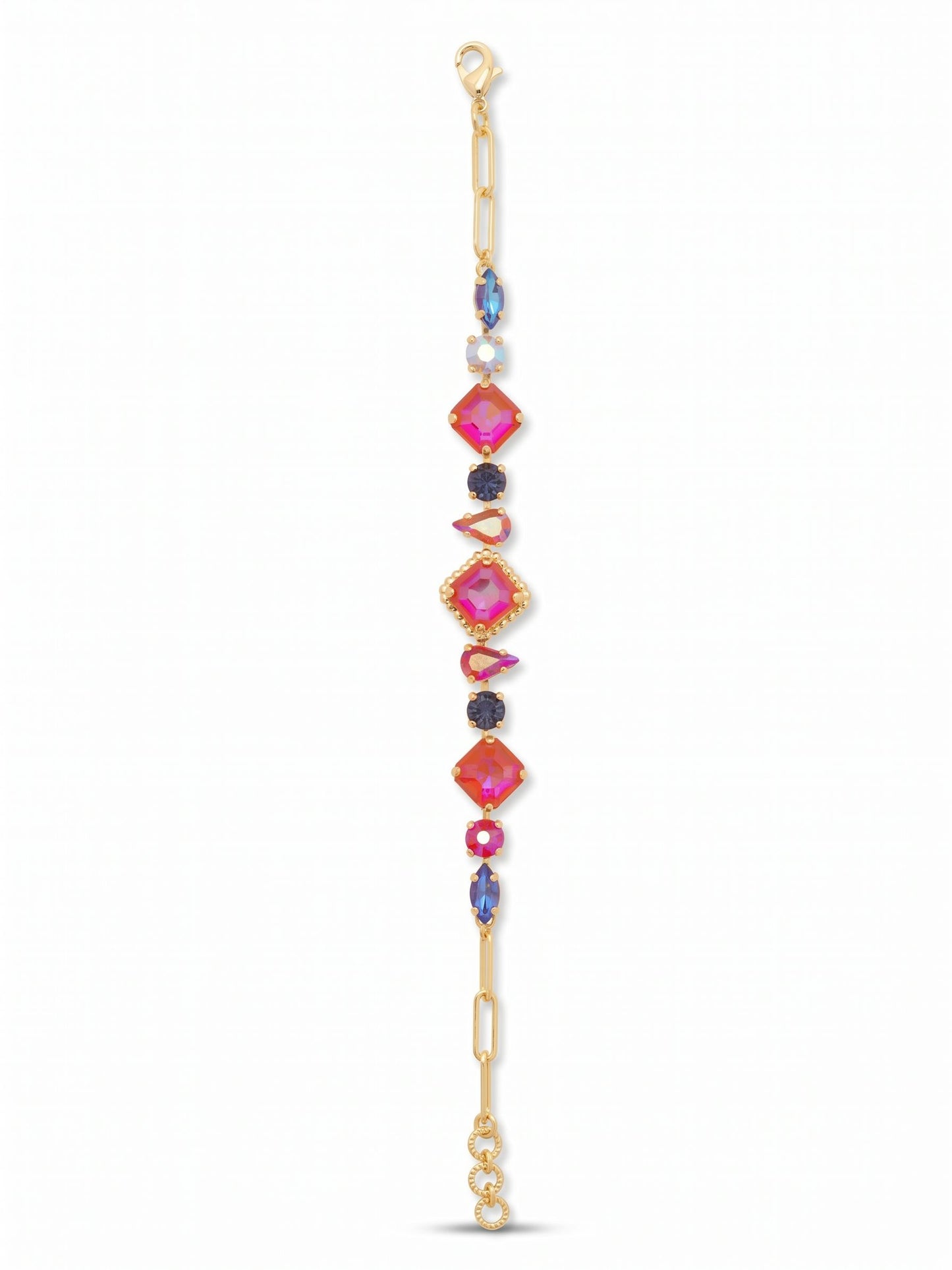 Sorrelli Red Velvet Izzy Tennis Bracelet