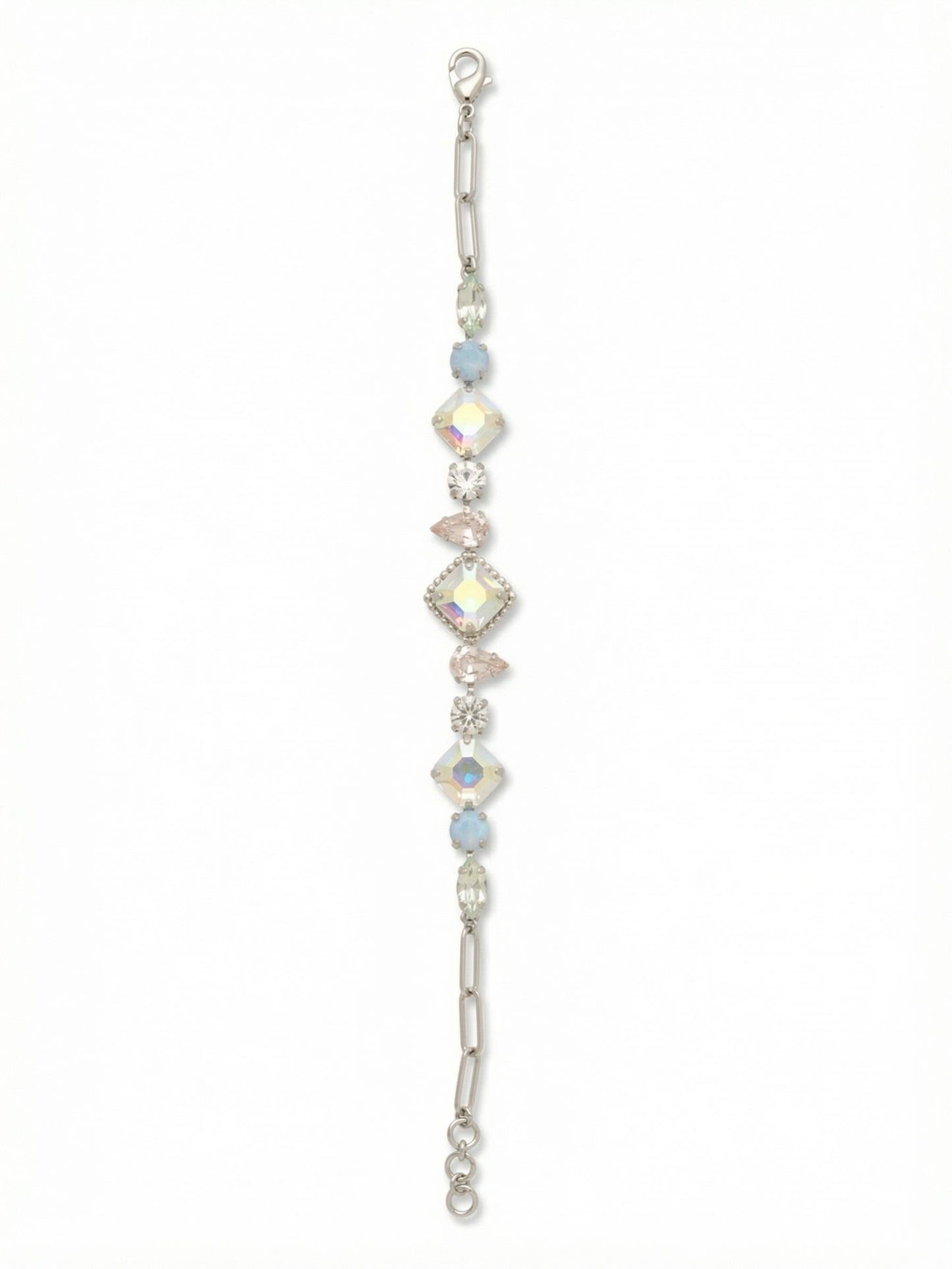 Sorrelli Rainbow Quartz Izzy Tennis Bracelet