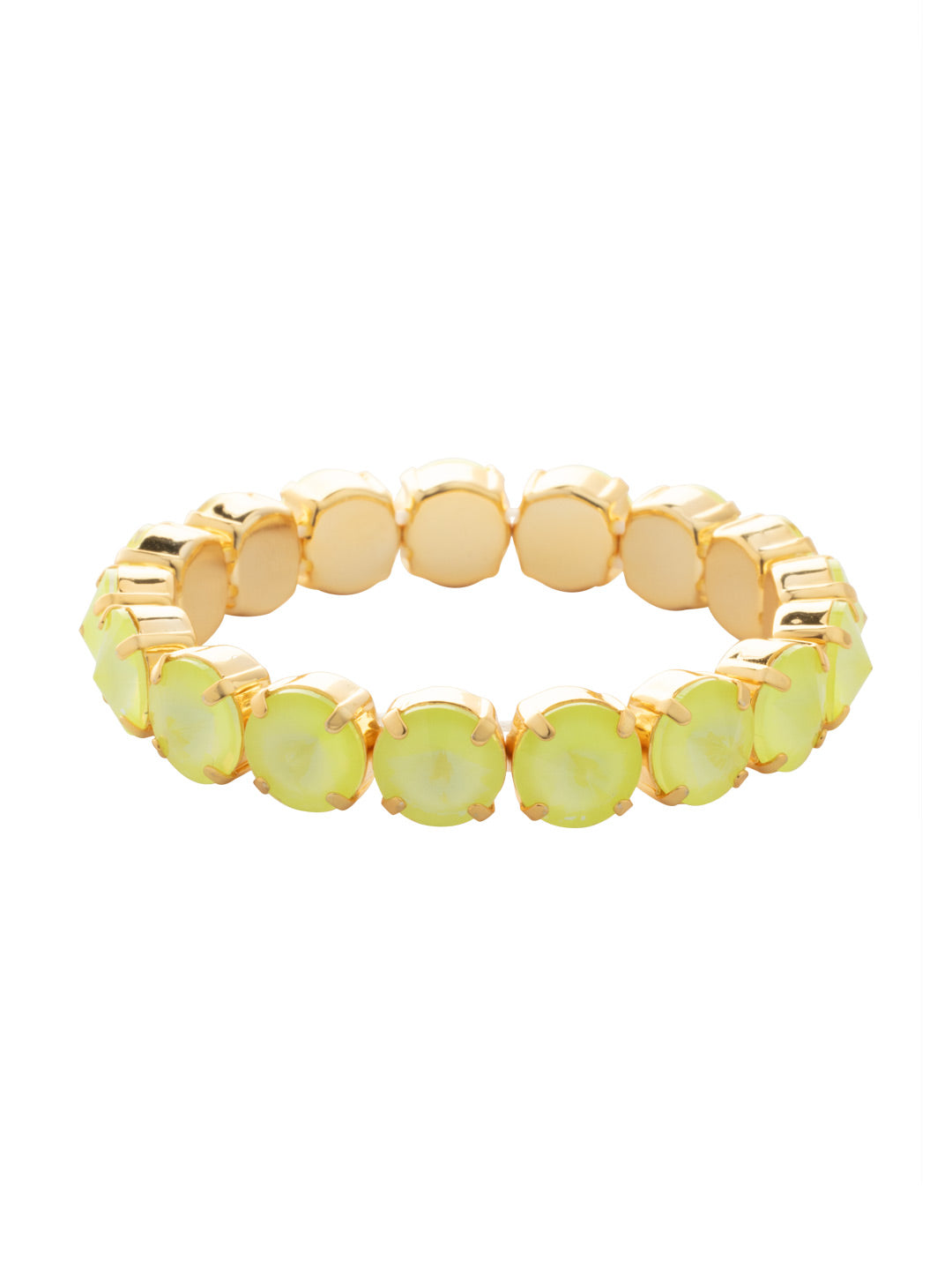 Sorrelli Electric Yellow London Stretch Bracelet
