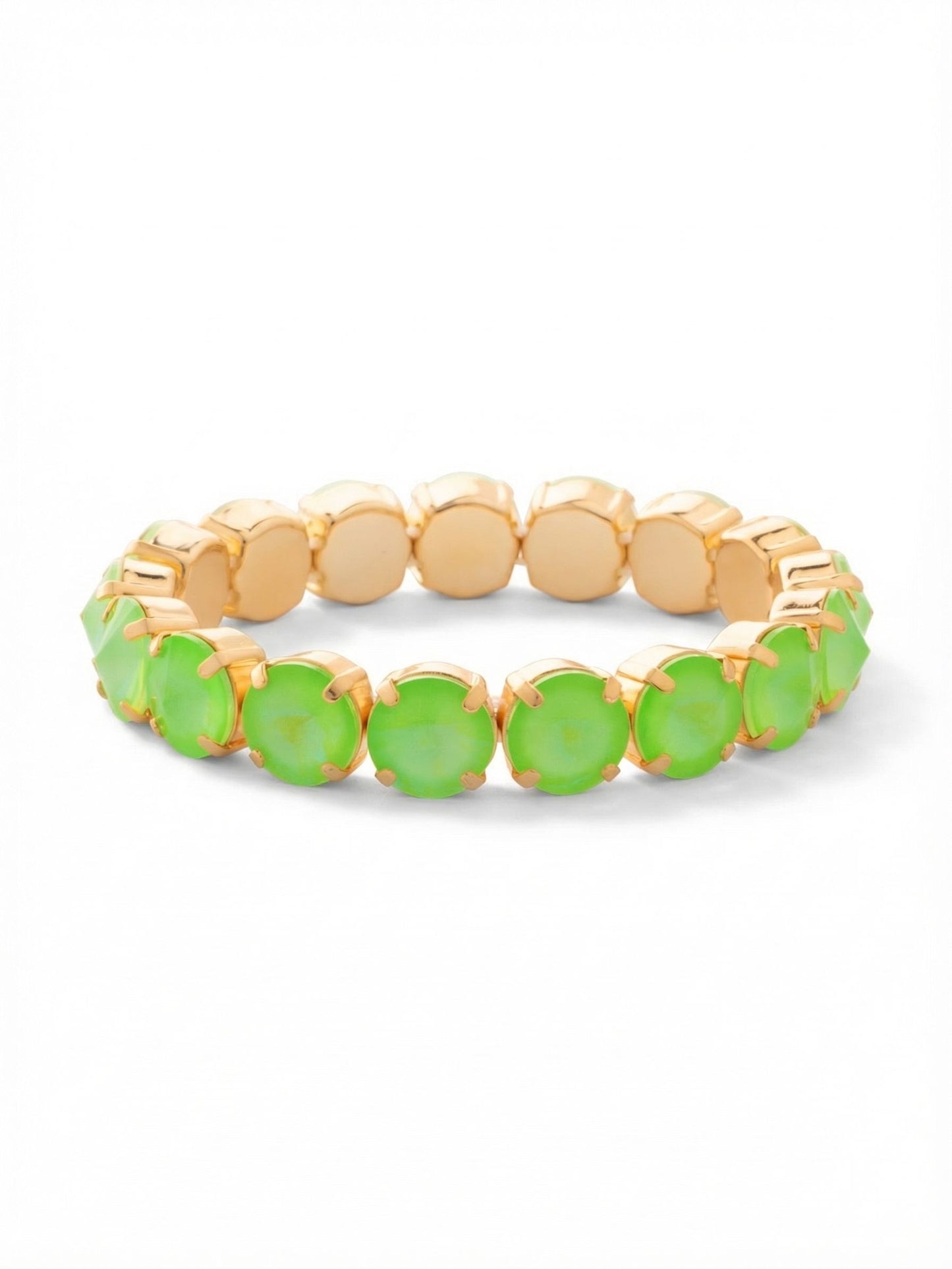 Sorrelli Electric Green London Stretch Bracelet