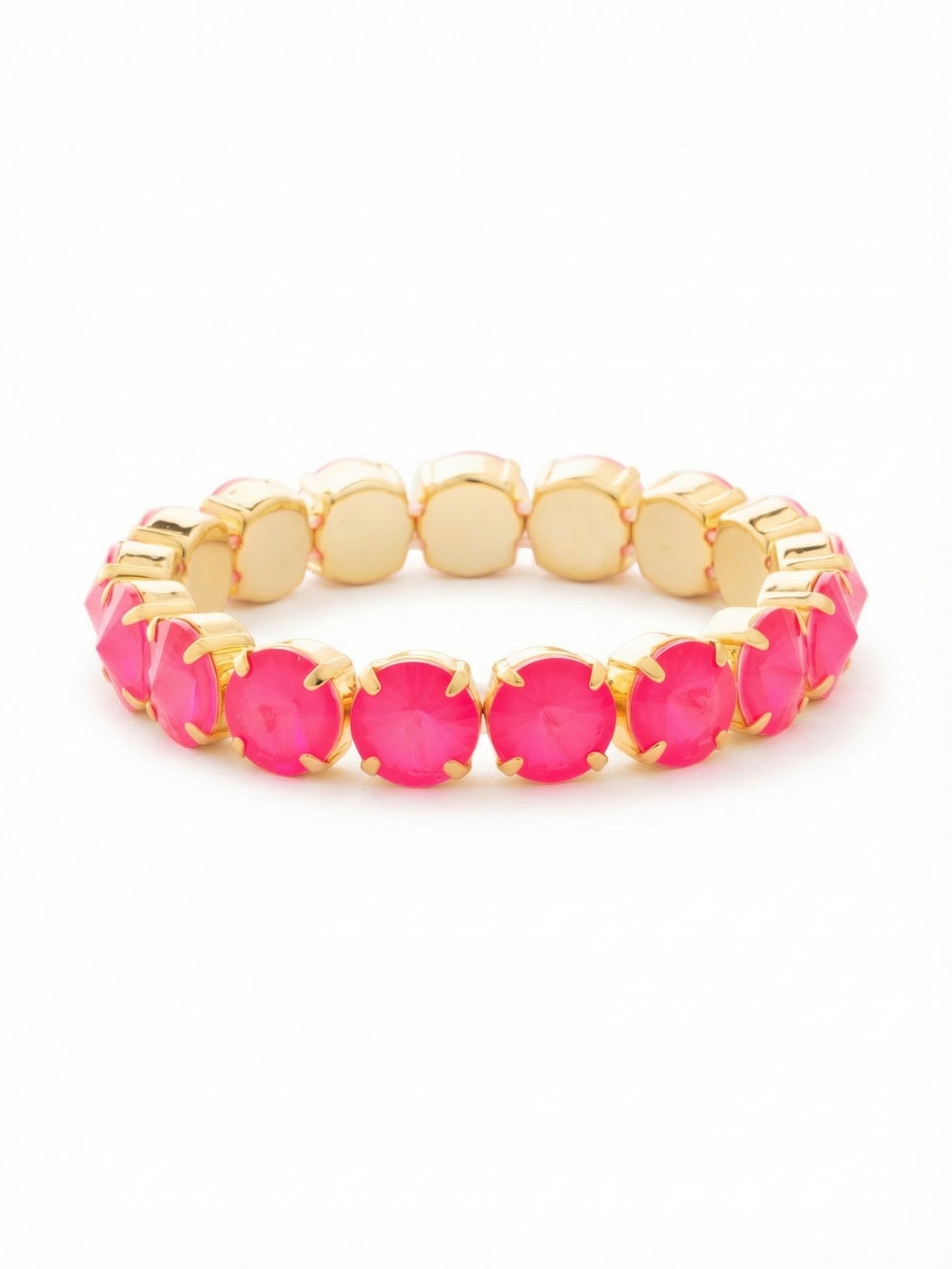 Sorrelli Electric Pink London Stretch Bracelet