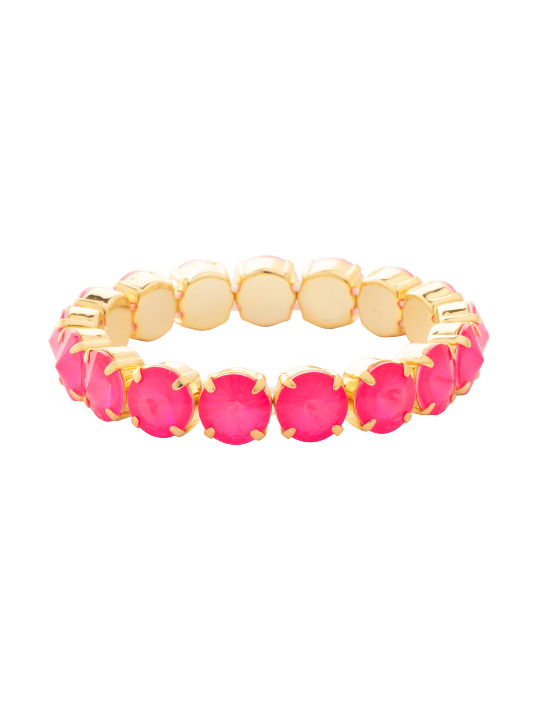 Sorrelli Electric Pink London Stretch Bracelet