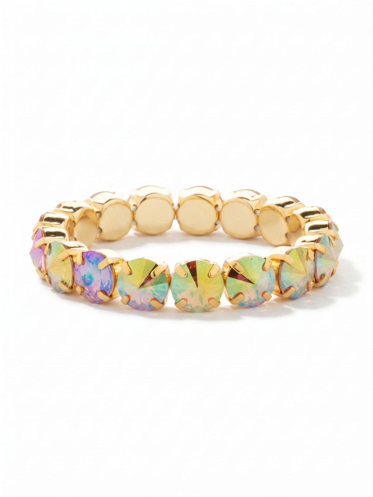 Sorrelli Light Colorado Aurora Borealis London Stretch Bracelet