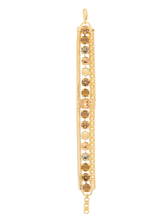 Sorrelli Honey Bourbon Sable Tennis Bracelet