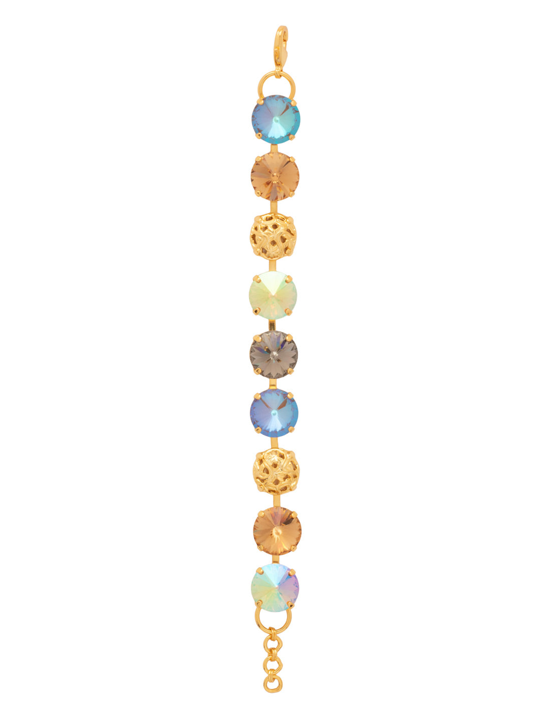 Sorrelli Honey Bourbon Clementine Tennis Bracelet