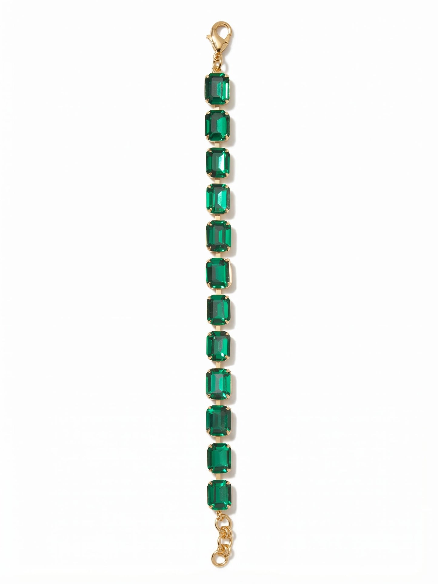 Sorrelli Emerald Octavia Repeating Tennis Bracelet