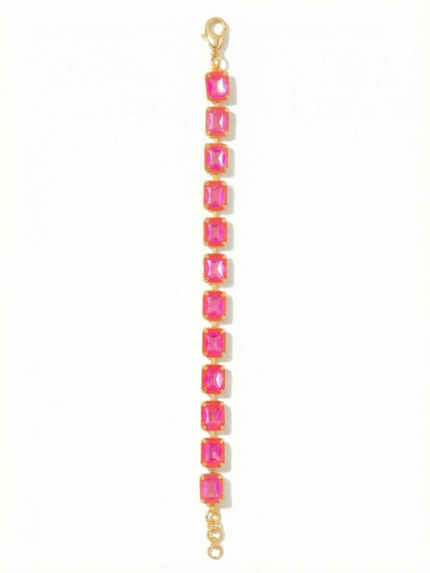 Sorrelli Electric Pink Octavia Repeating Tennis Bracelet