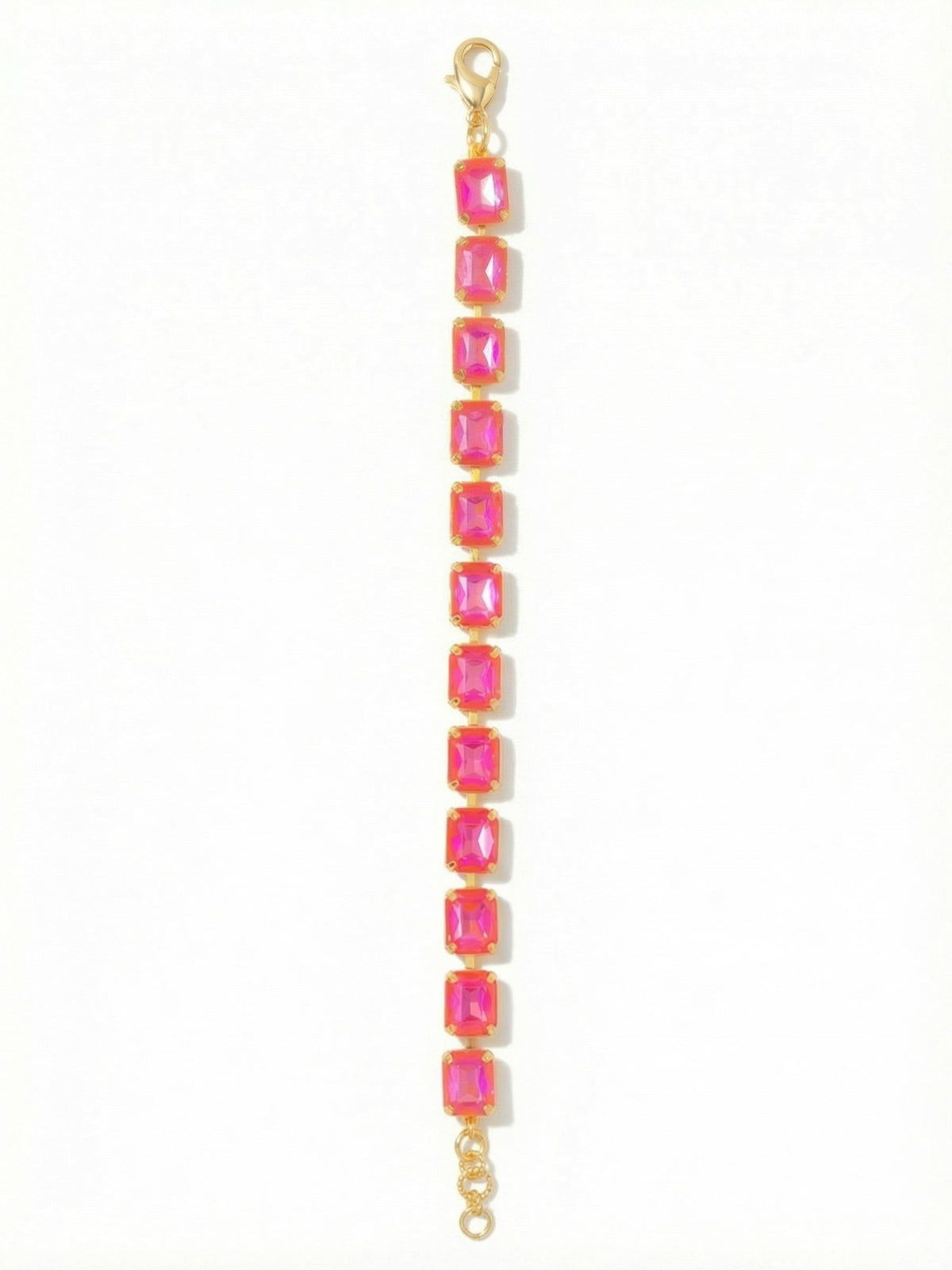 Sorrelli Electric Pink Octavia Repeating Tennis Bracelet