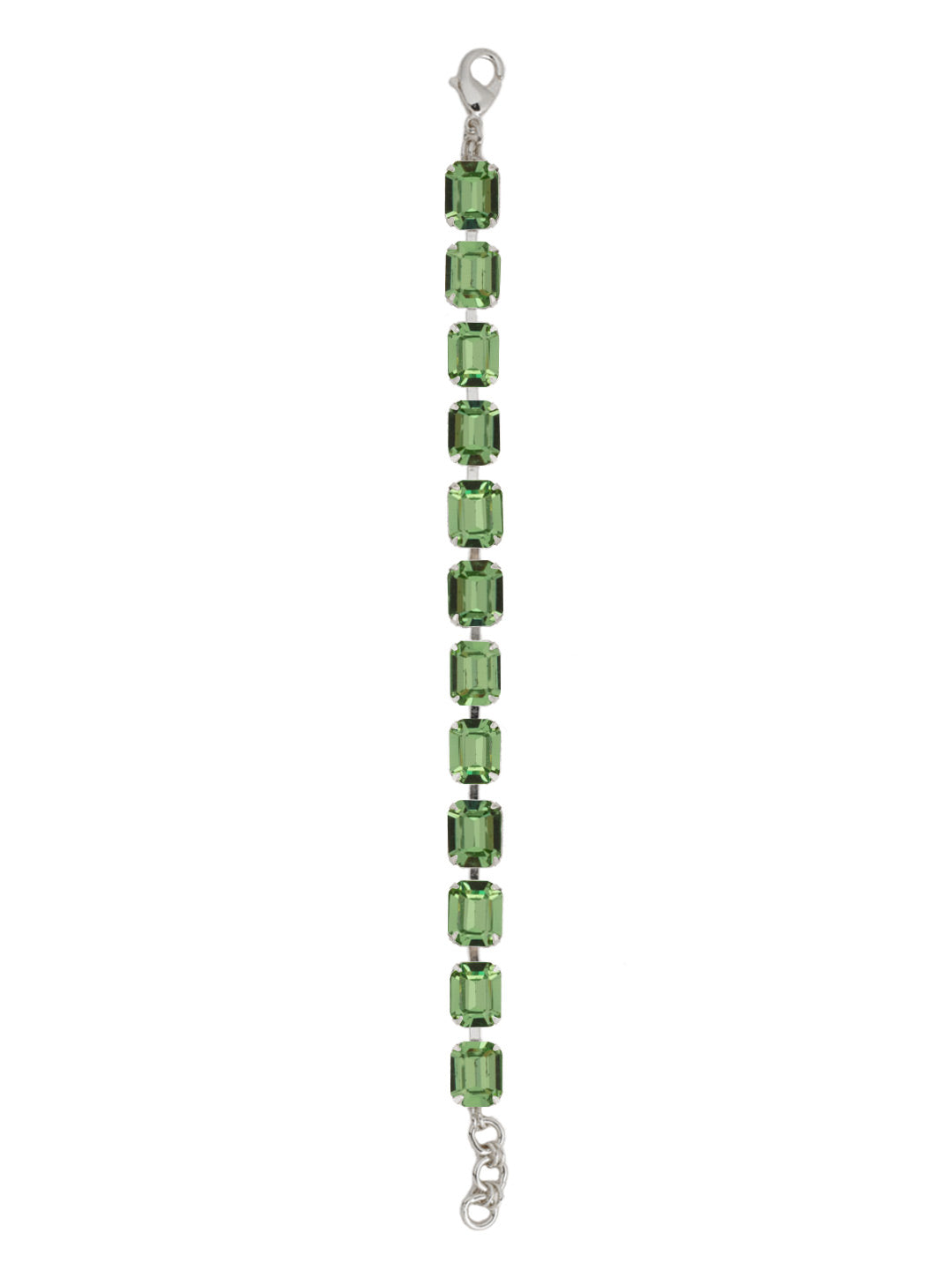 Sorrelli Peridot Octavia Repeating Tennis Bracelet