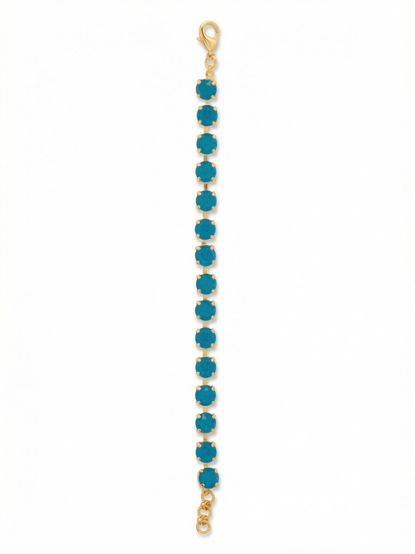 Sorrelli Caribbean Blue Opal Sienna Tennis Bracelet