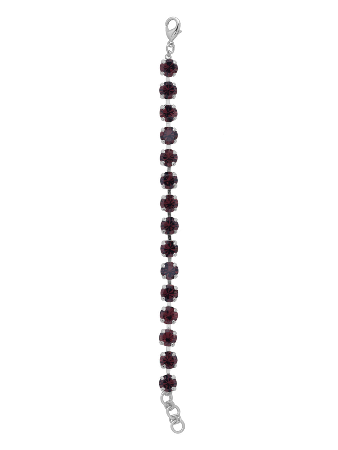 Sorrelli Burgundy Sienna Tennis Bracelet