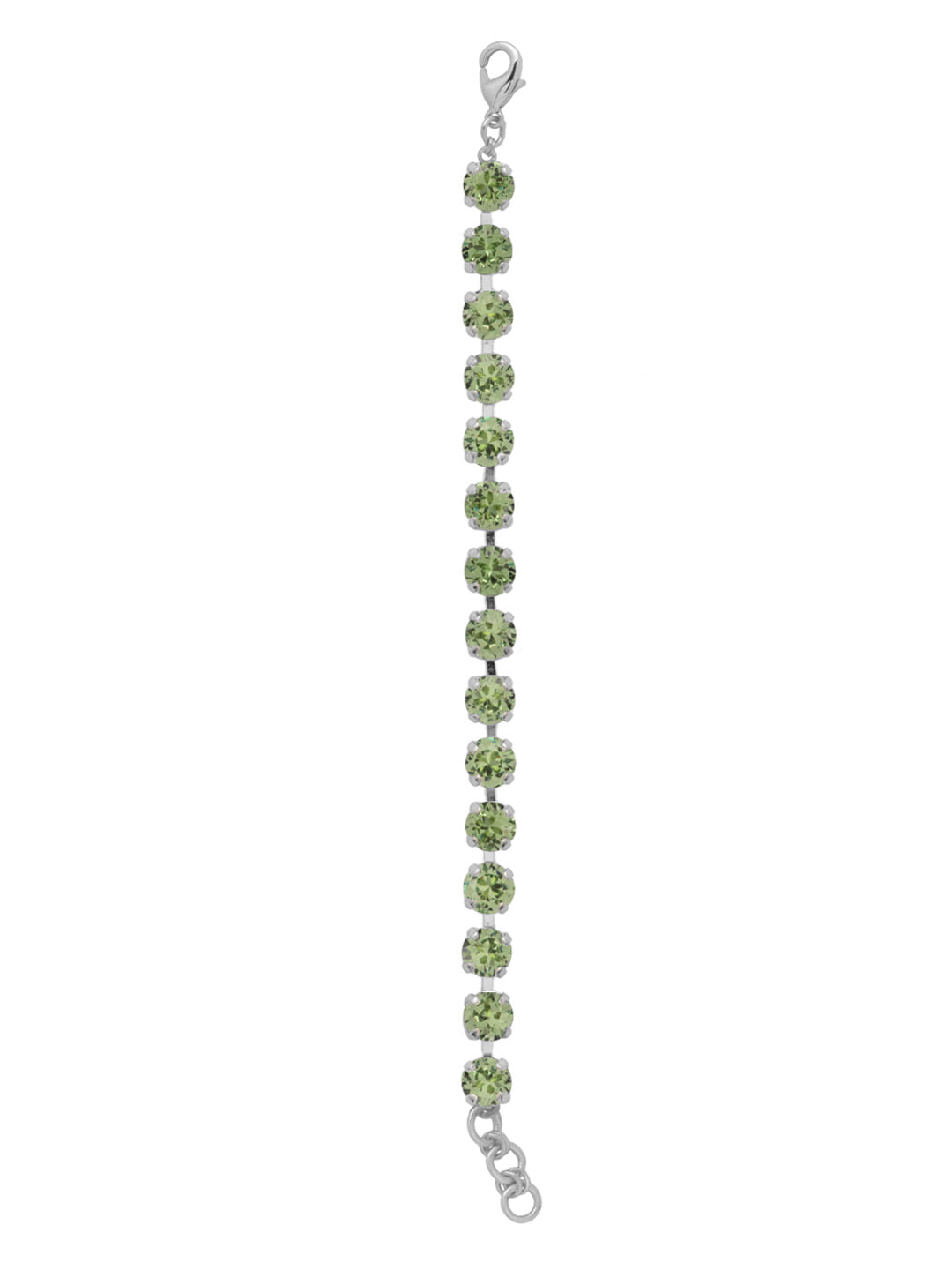 Sorrelli Peridot Sienna Tennis Bracelet