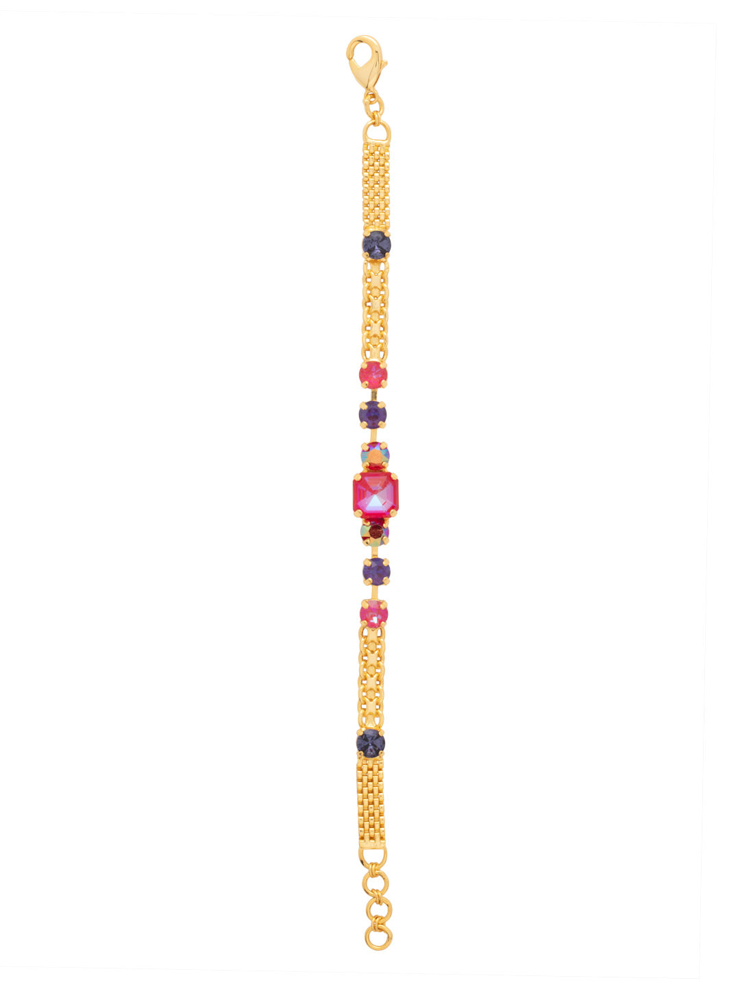Sorrelli Red Velvet Kimber Tennis Bracelet