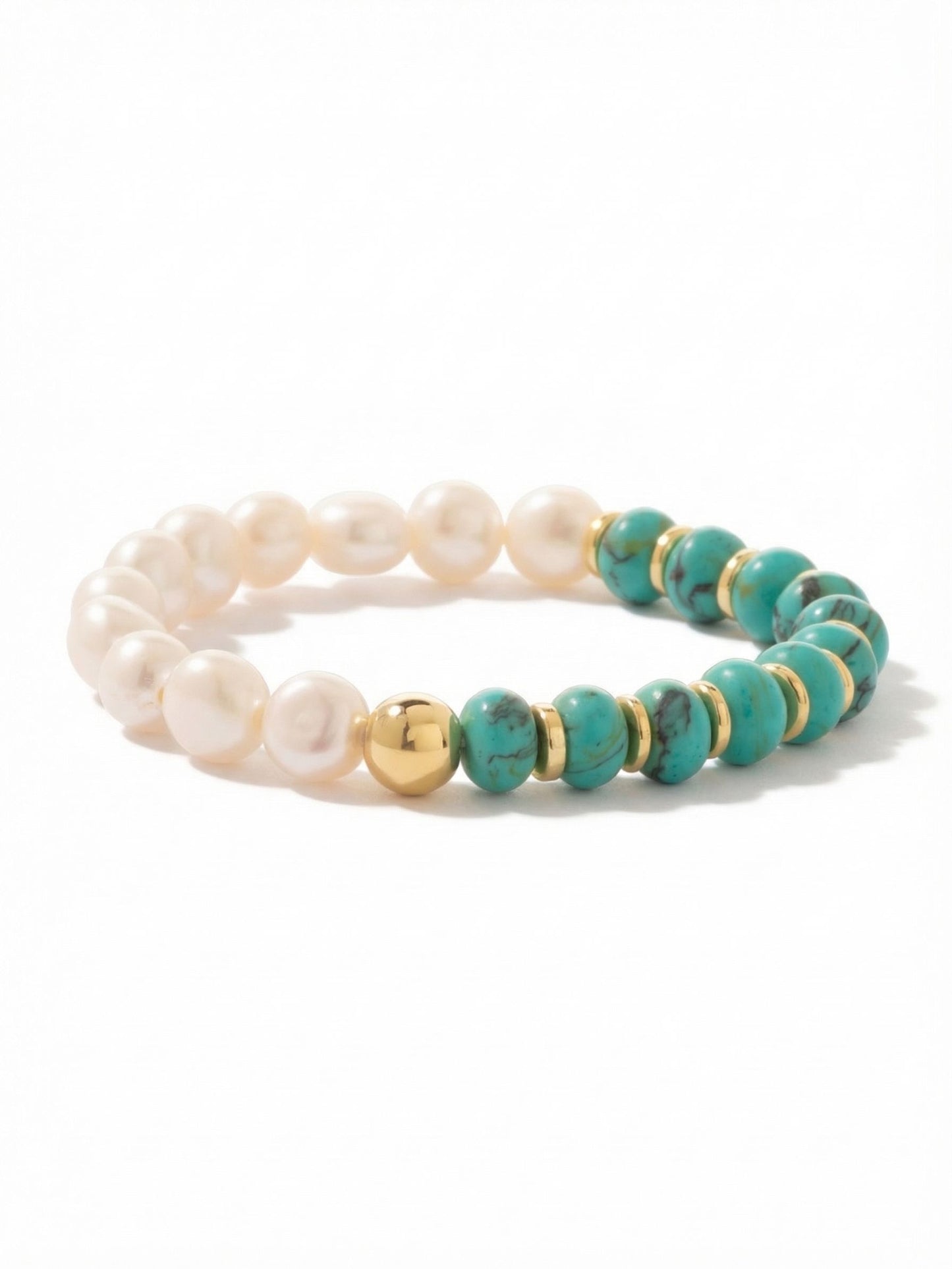 Sorrelli Turquoise Isle of Palms Stretch Bracelet