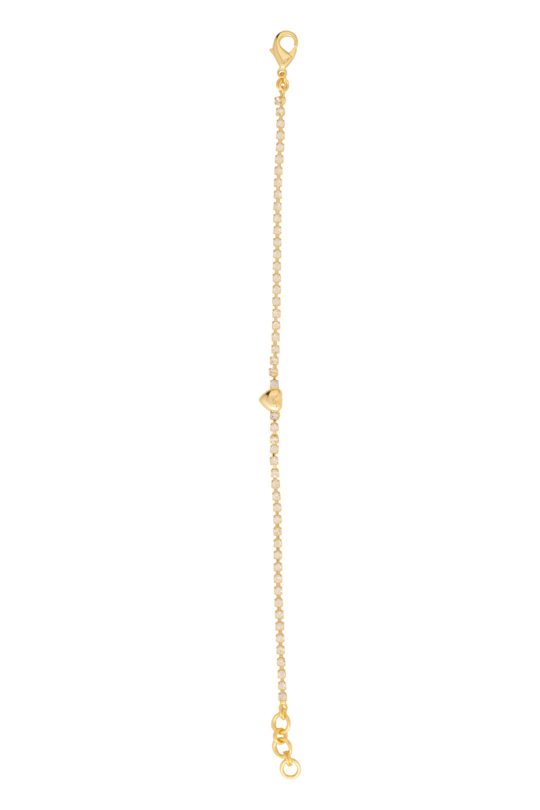 Sorrelli Crystal Mini Marnie Heart Tennis Bracelet