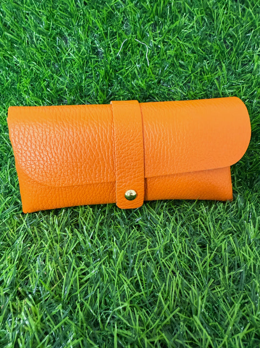 Italian Leather Glasses Case