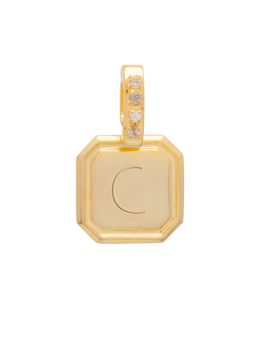 Sorrelli Crystal C Initial Charm