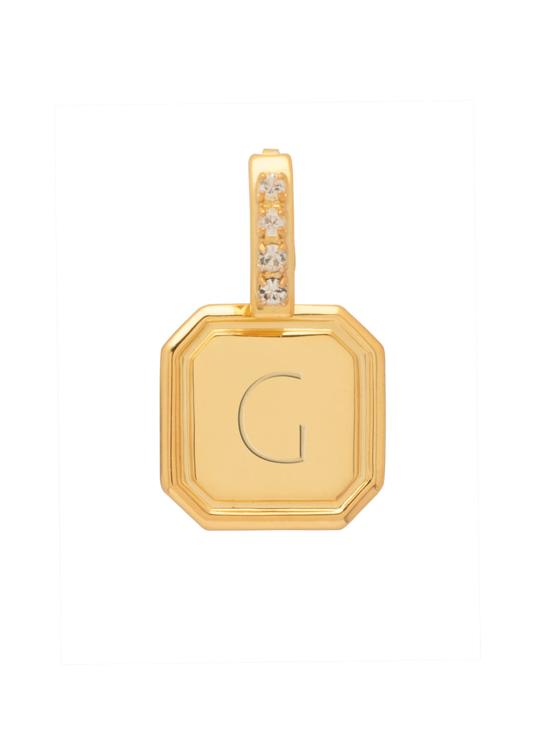 Sorrelli Crystal G Initial Charm