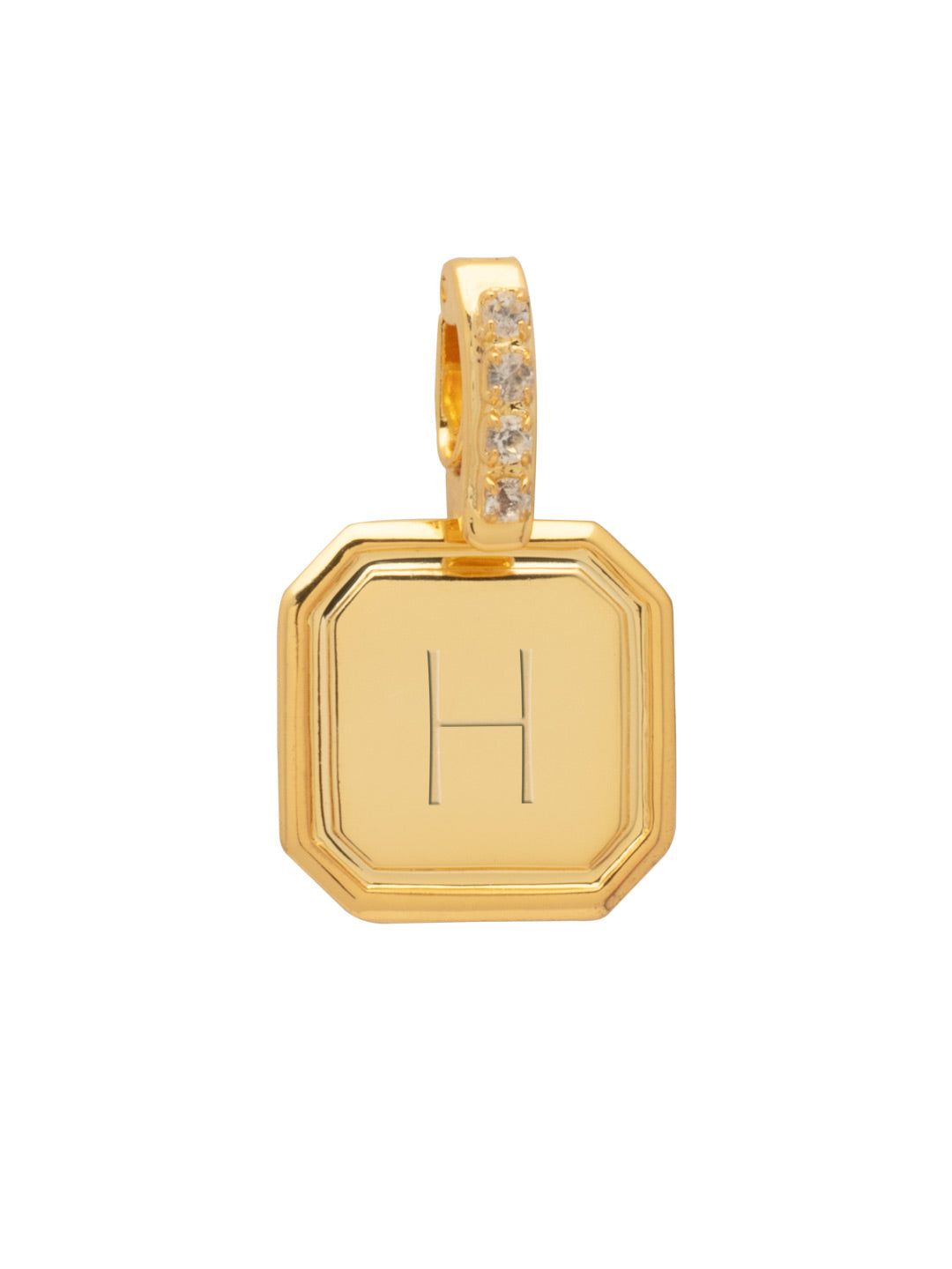 Sorrelli Crystal H Initial Charm