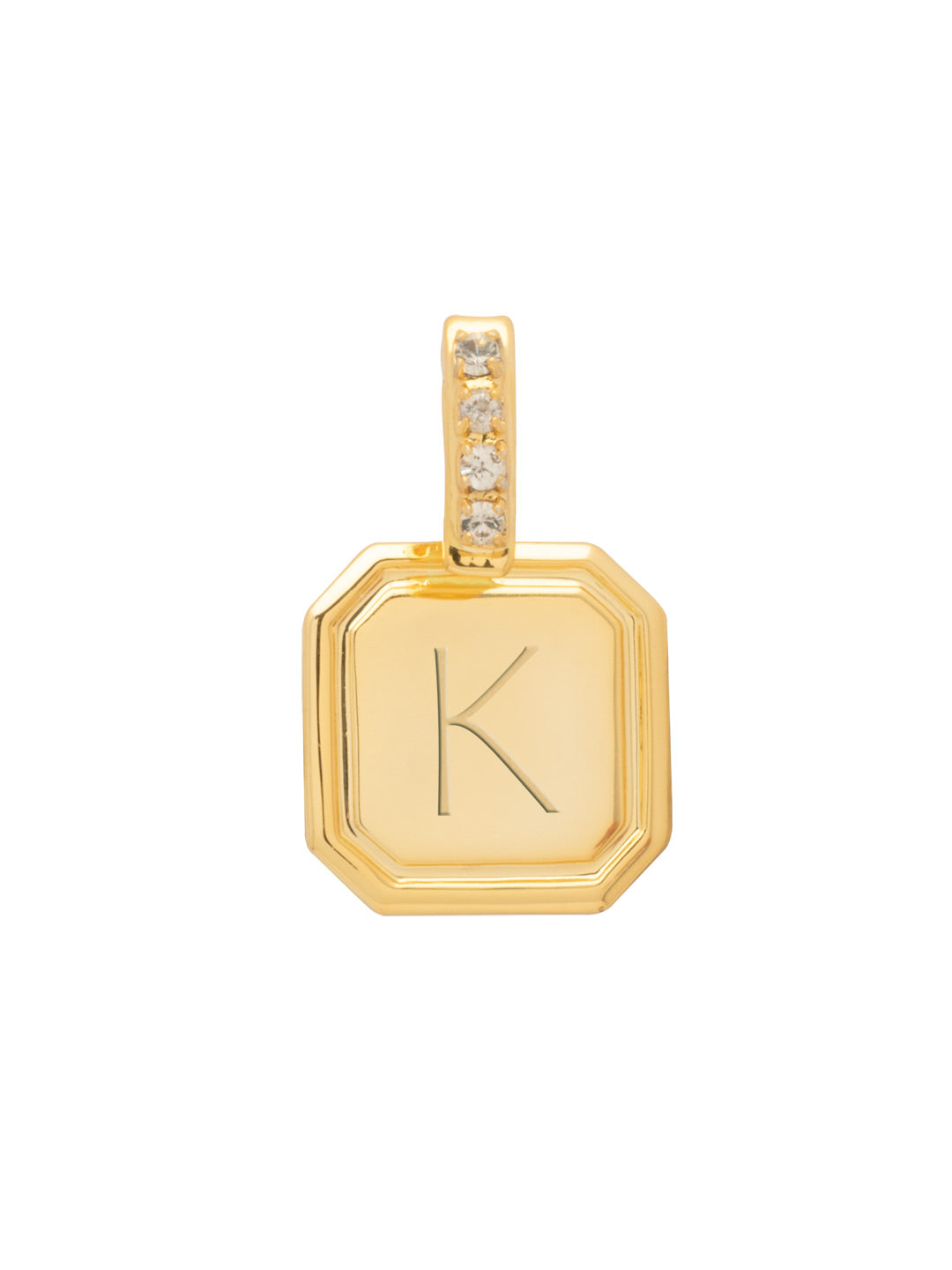 Sorrelli Crystal K Initial Charm