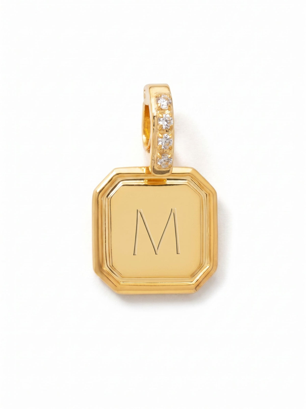 Sorrelli Crystal M Initial Charm