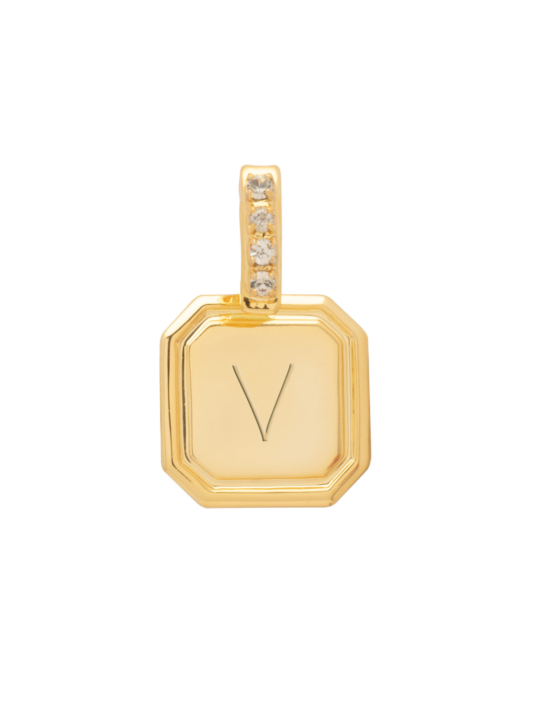 Sorrelli Crystal V Initial Charm