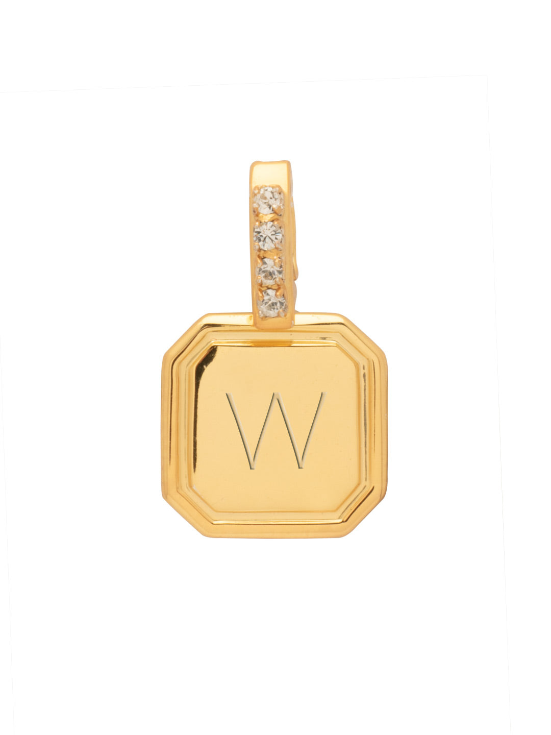 Sorrelli Crystal W Initial Charm