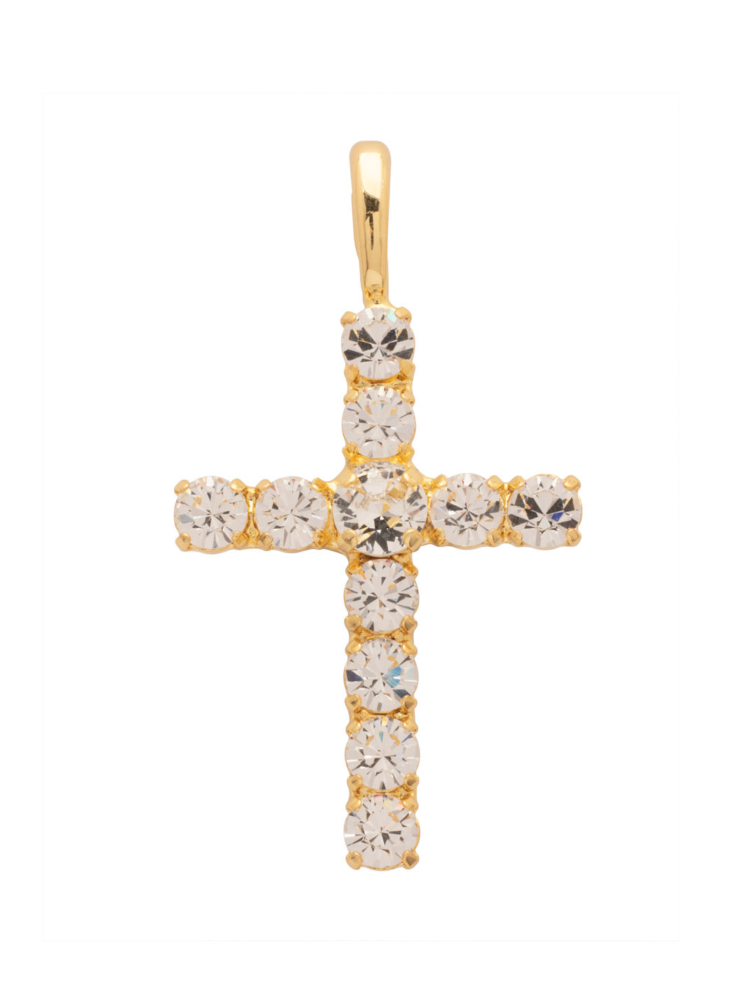 Sorrelli Crystal Crystal Cross Large Charm