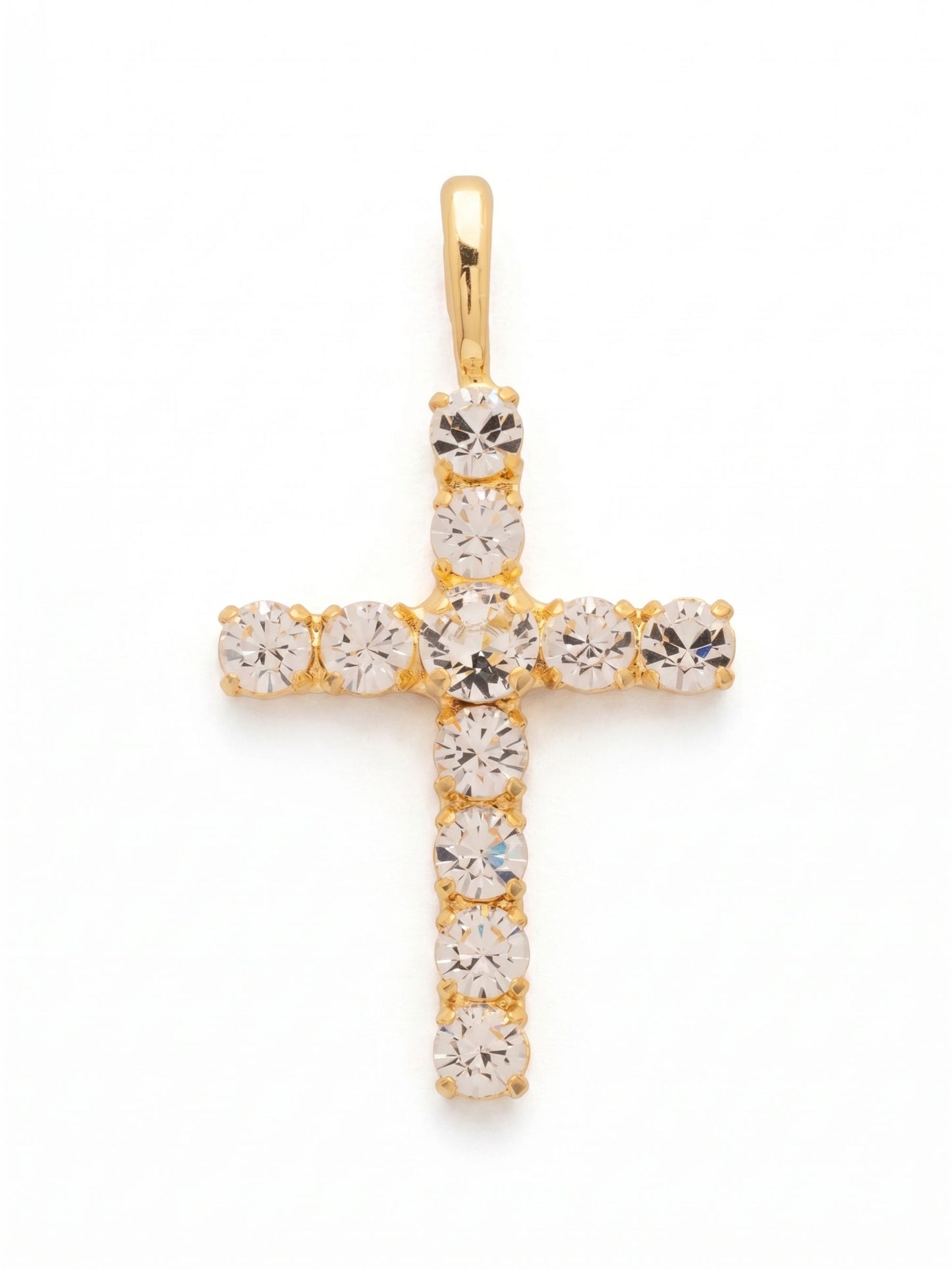 Sorrelli Crystal Crystal Cross Large Charm