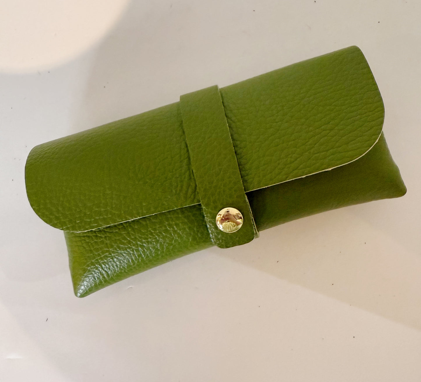 Italian Leather Glasses Case