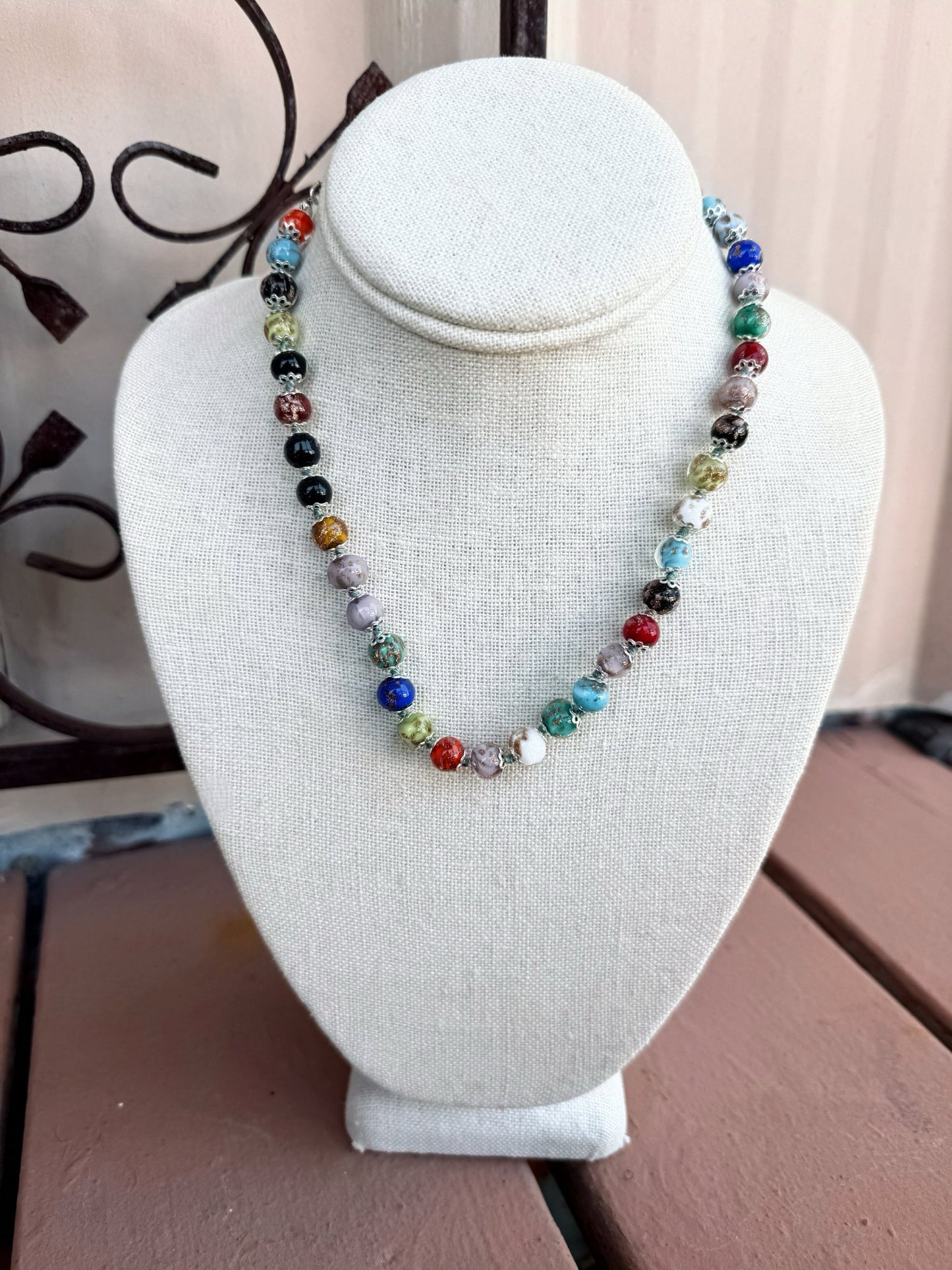Murano Bead Necklace