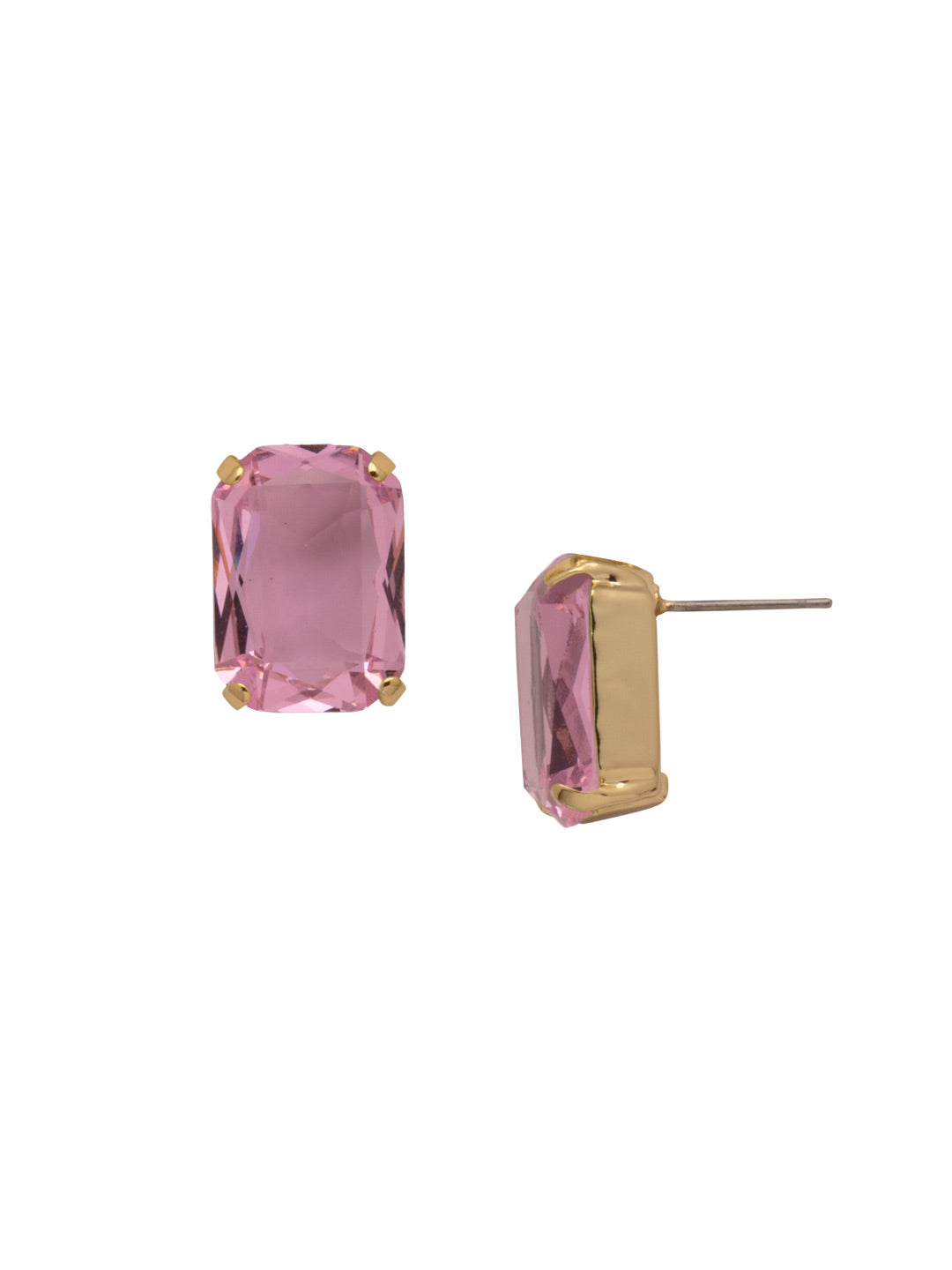 Sorrelli Pink Pineapple Brynn Stud Earrings
