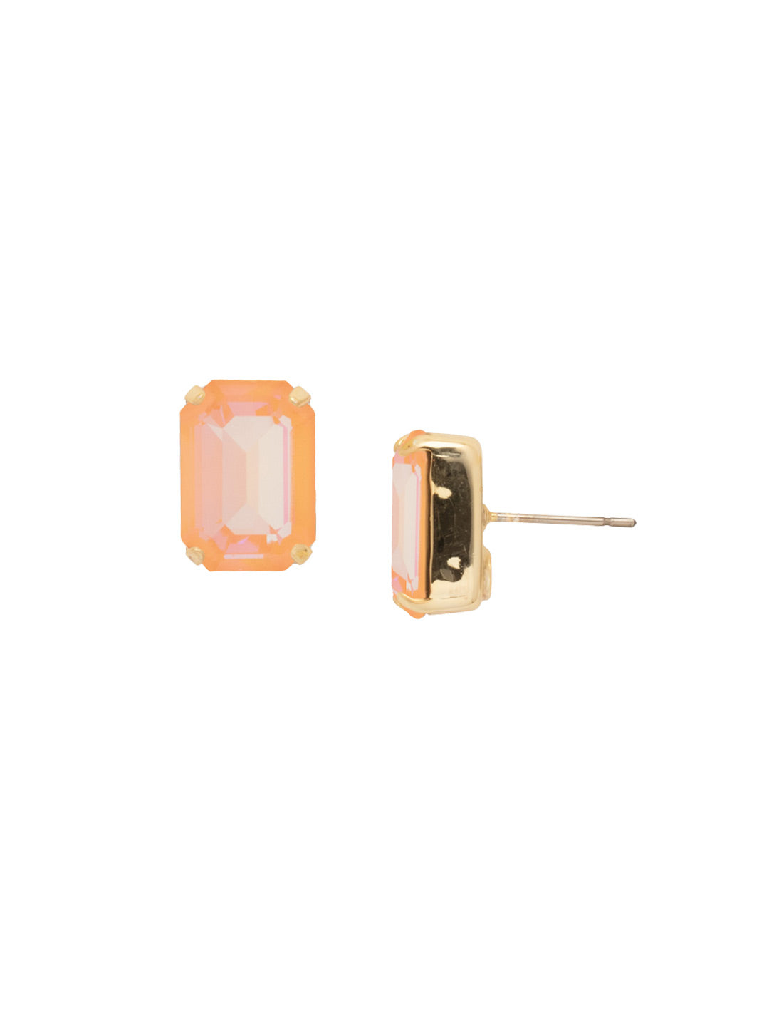 Sorrelli Peach Delite Everyday Stud Earrings