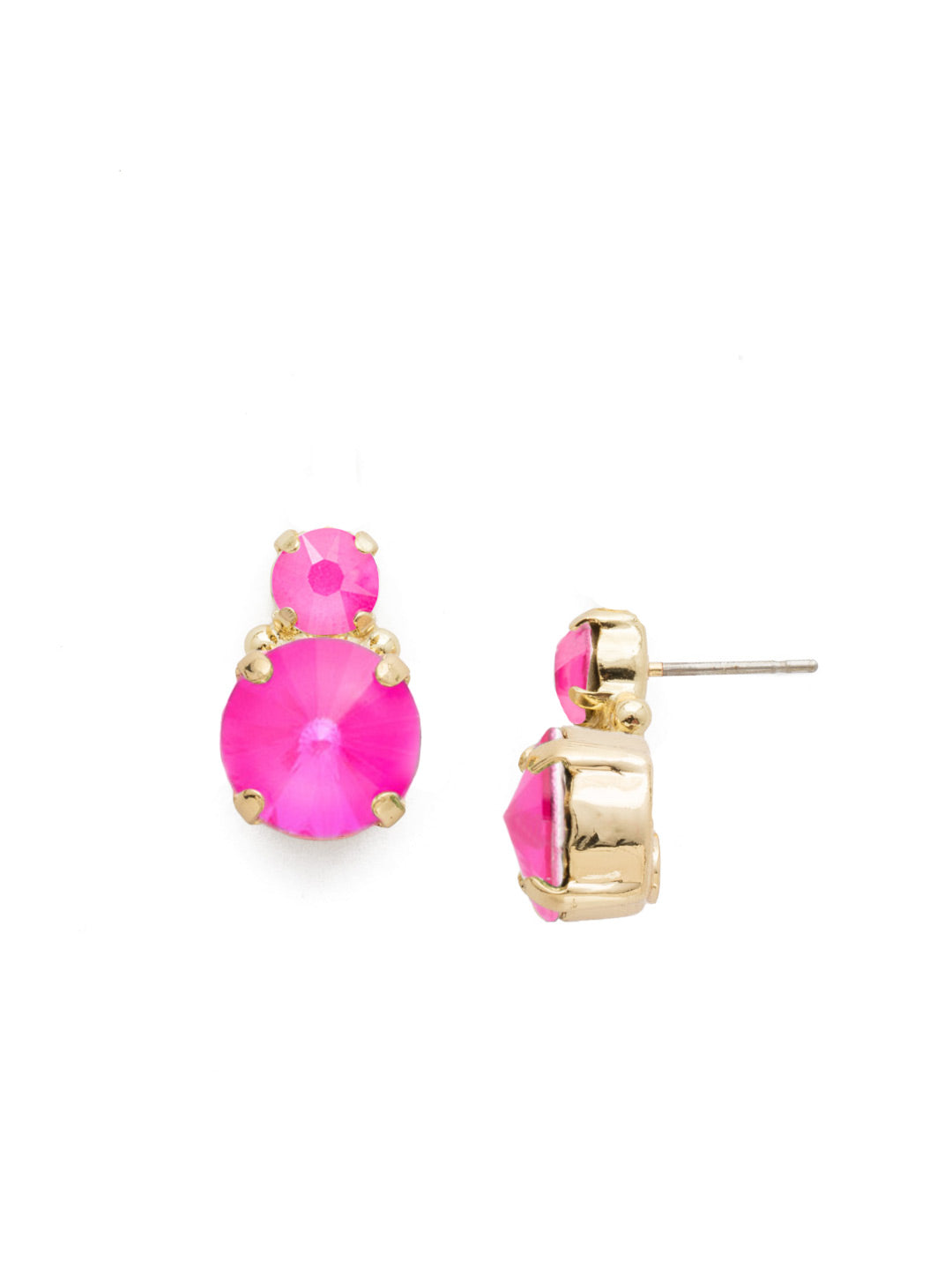 Sorrelli Wild Watermelon Marcia Stud Earrings