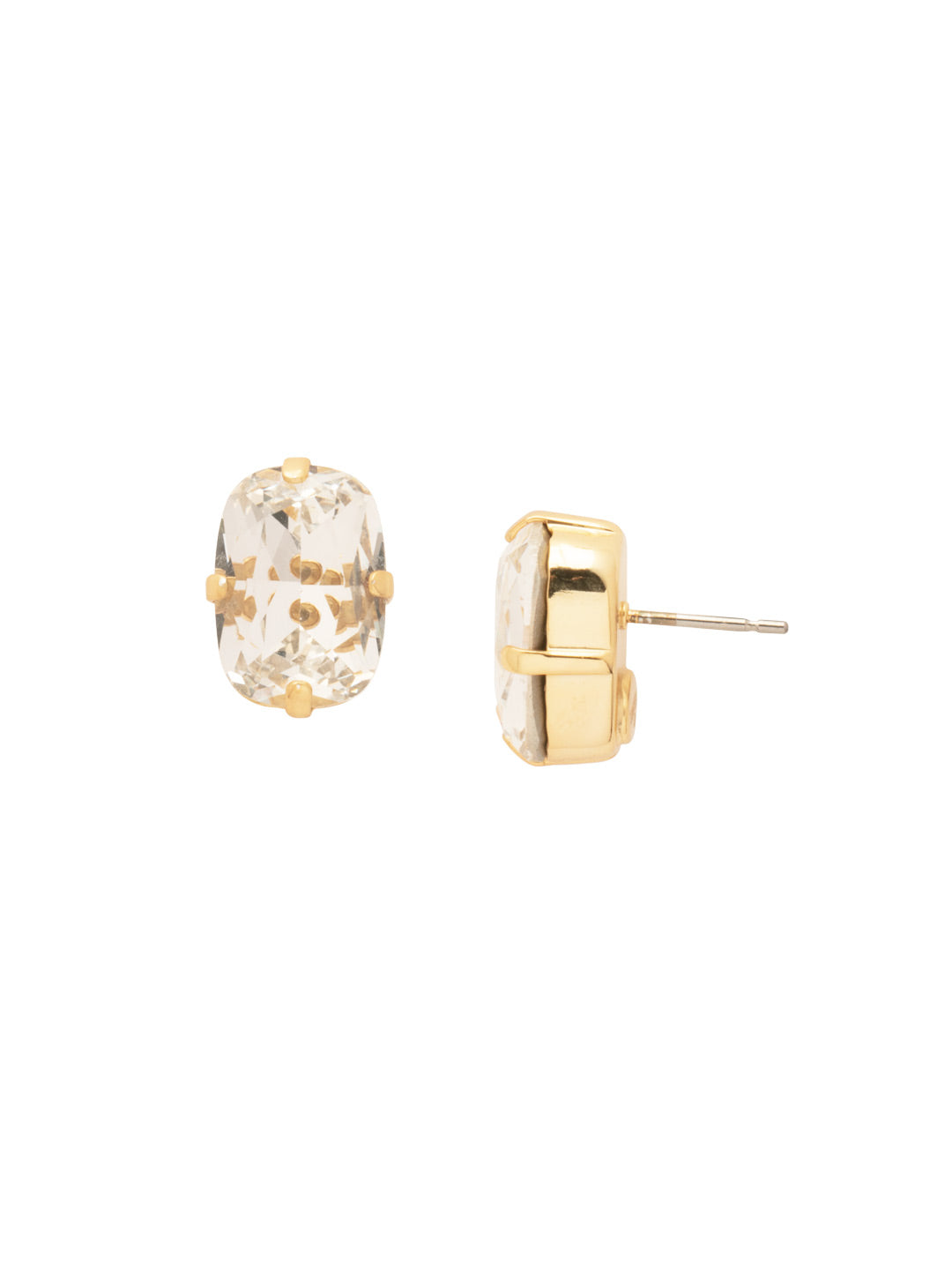 Sorrelli Crystal Nia Oval Stud Earrings