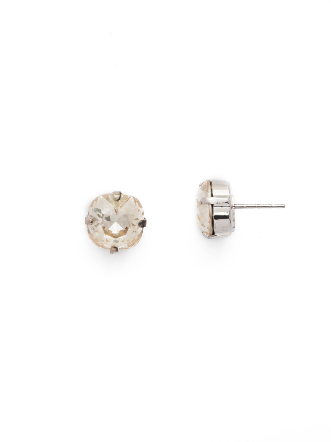 Sorrelli Crystal Champagne Halcyon Stud Earrings