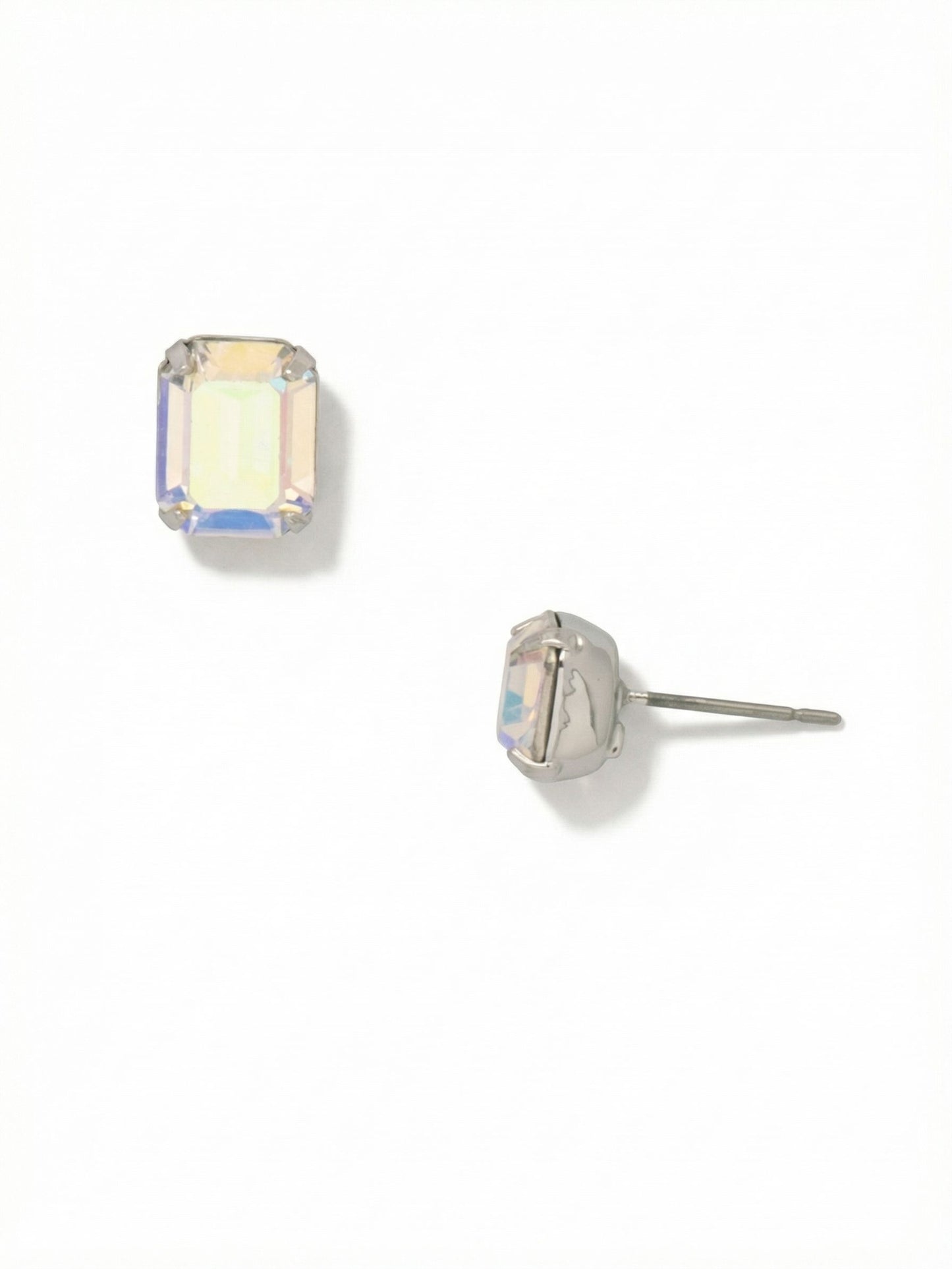 Sorrelli Crystal Aurora Borealis Octavia Stud Earrings