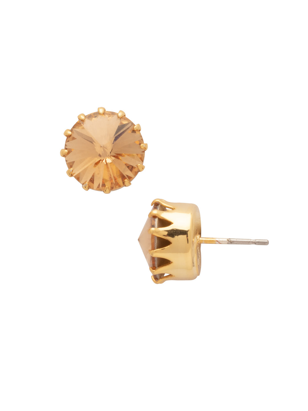Sorrelli Light Colorado Regal Rivoli Stud Earrings