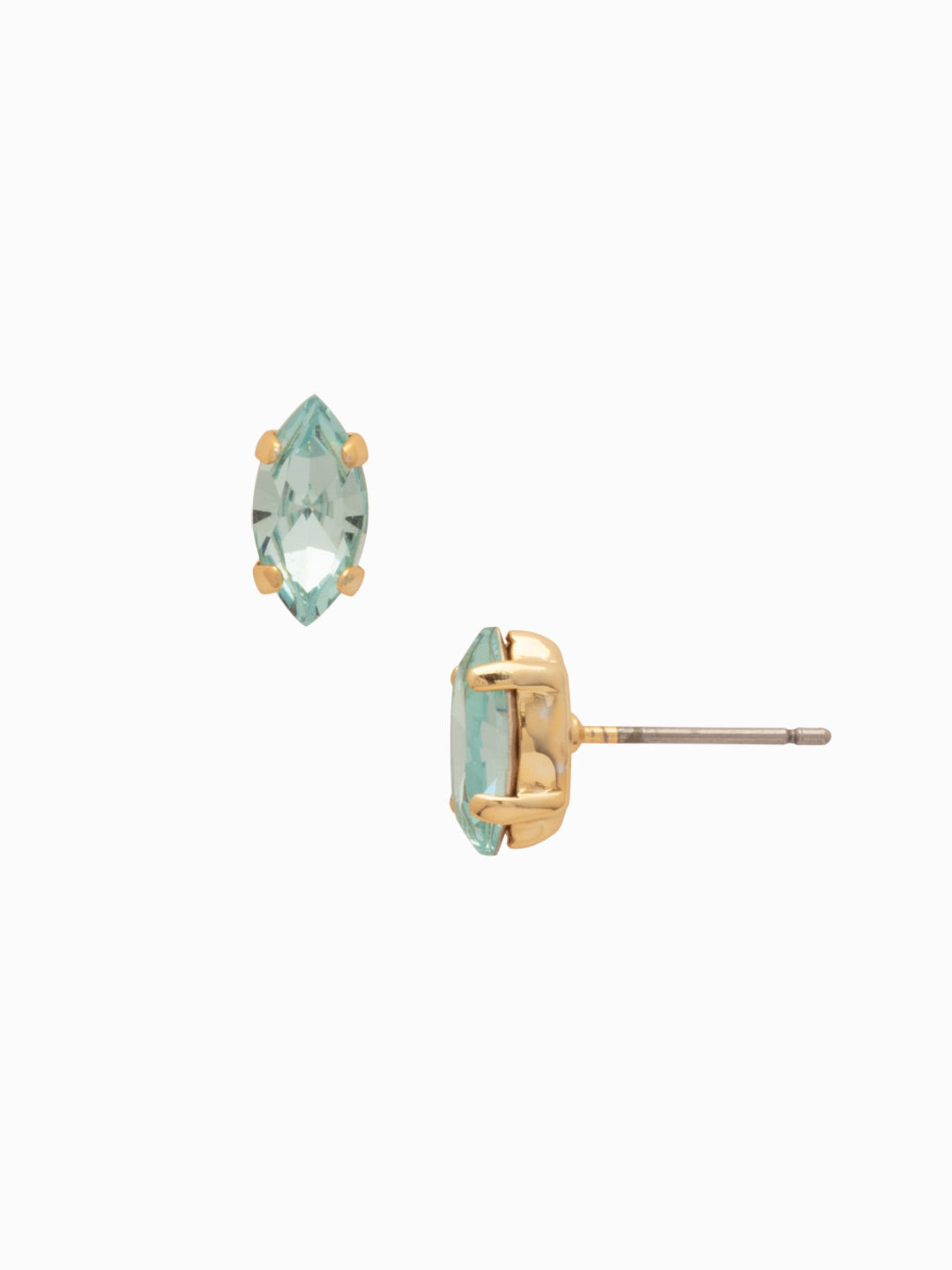 Sorrelli Aquamarine Clarissa Stud Earrings