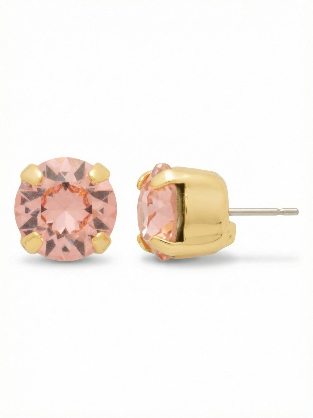 Sorrelli Light Rose Simple Stud Earrings