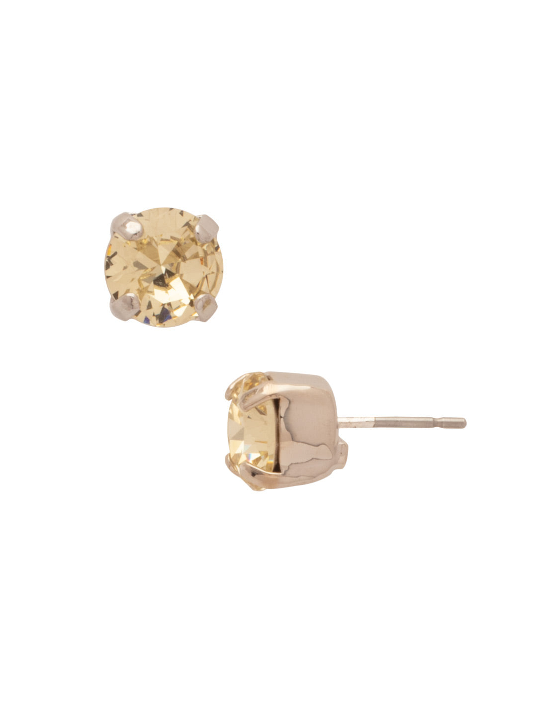 Sorrelli Jonquil Simple Stud Earrings