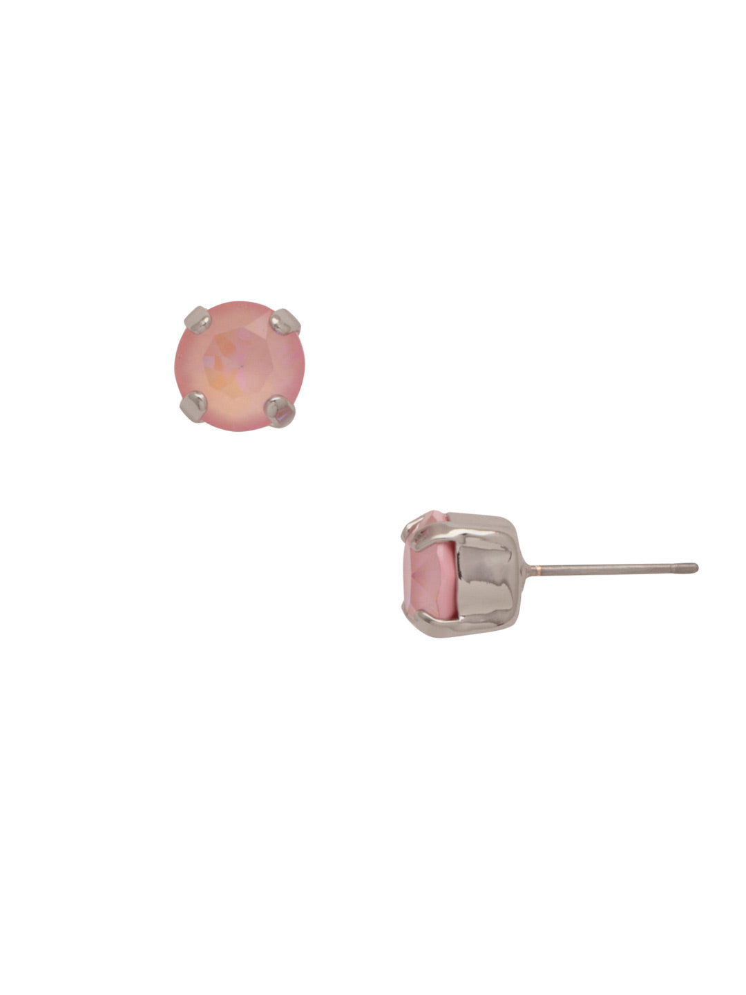 Sorrelli Pink Pineapple Simple Stud Earrings