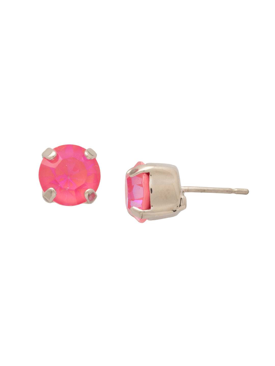 Sorrelli Ultra Coral Simple Stud Earrings