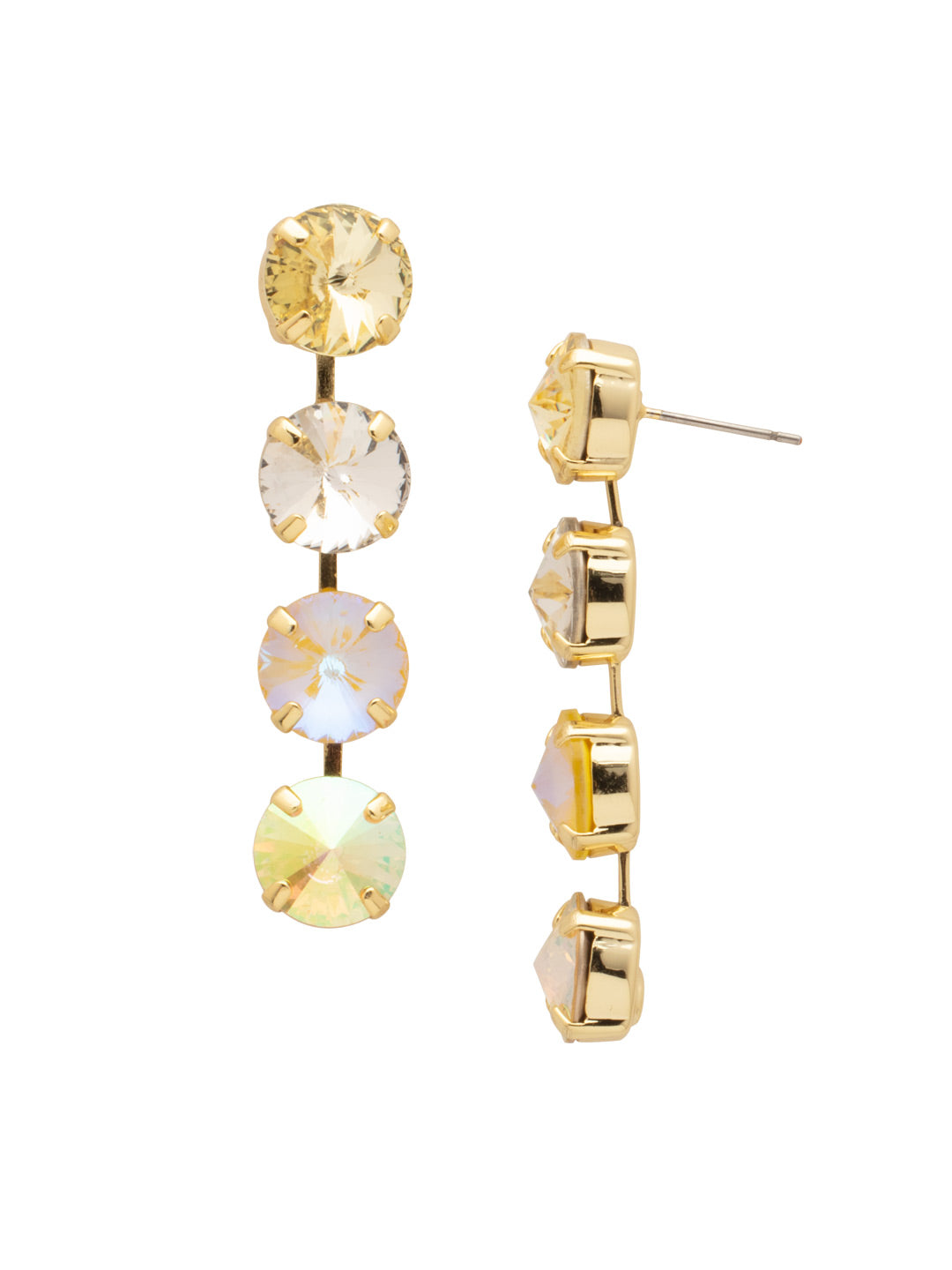 Sorrelli Lemon Zest Mara Statement Earrings