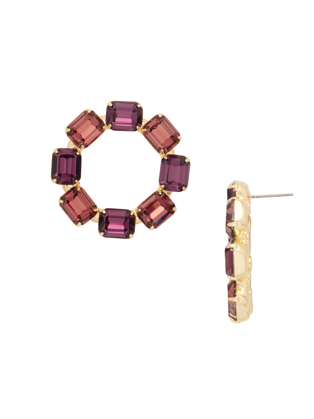 Sorrelli Merlot Octavia Statement Earrings