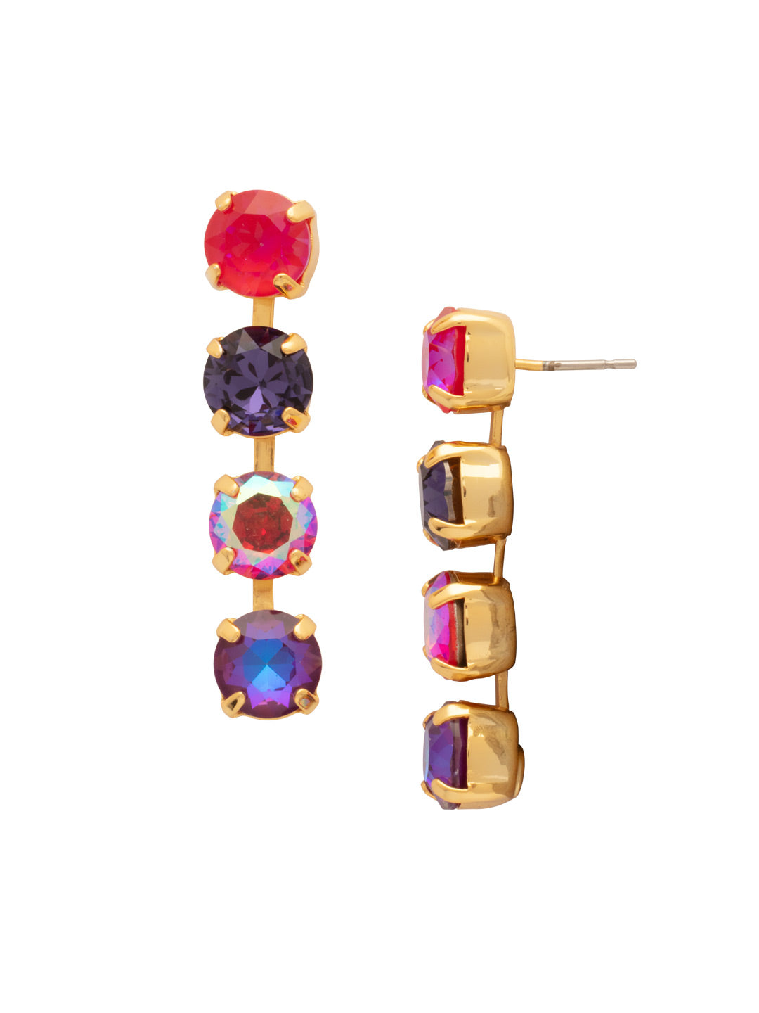Sorrelli Red Velvet Matilda Dangle Earrings