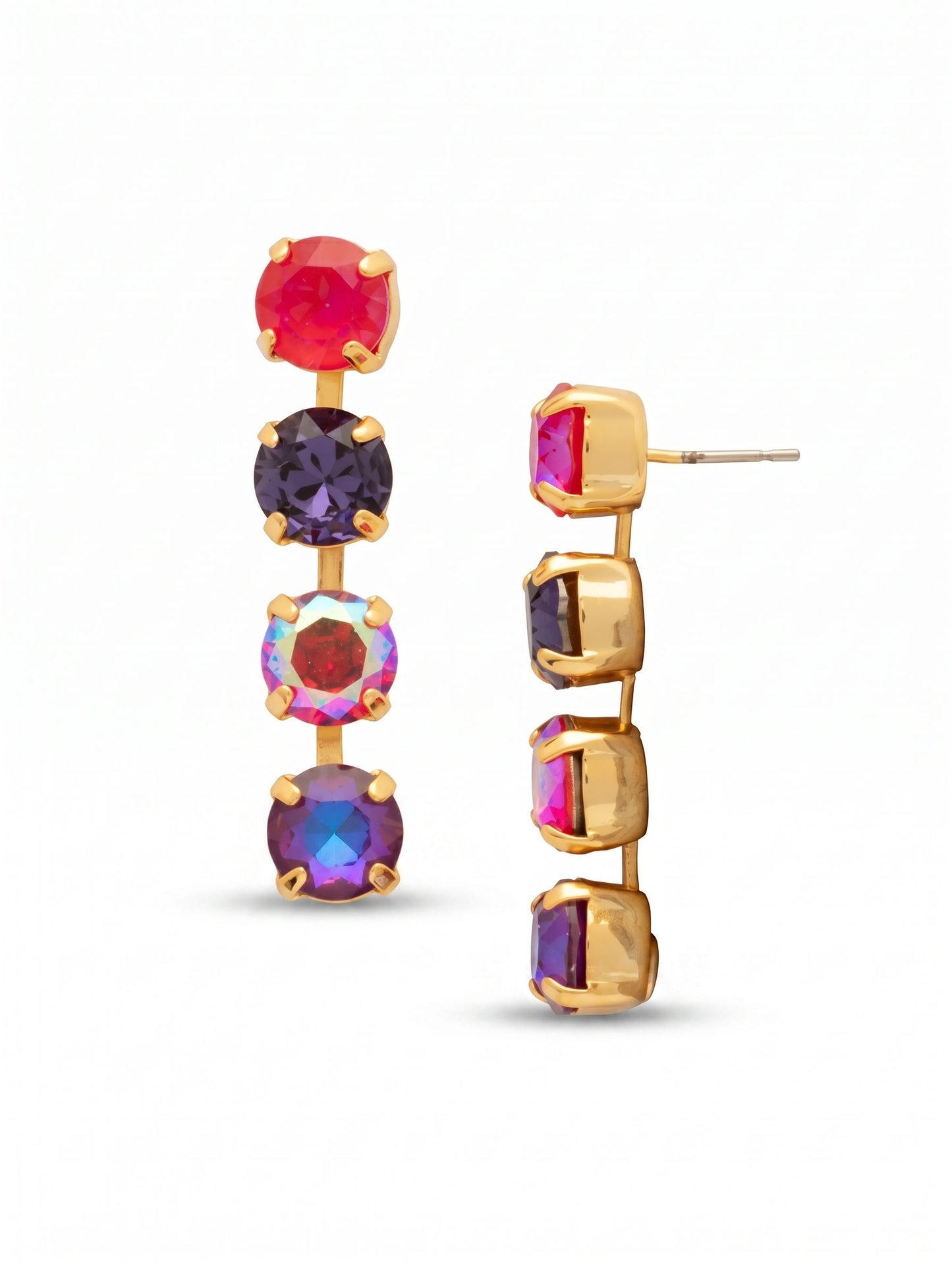 Sorrelli Red Velvet Matilda Dangle Earrings