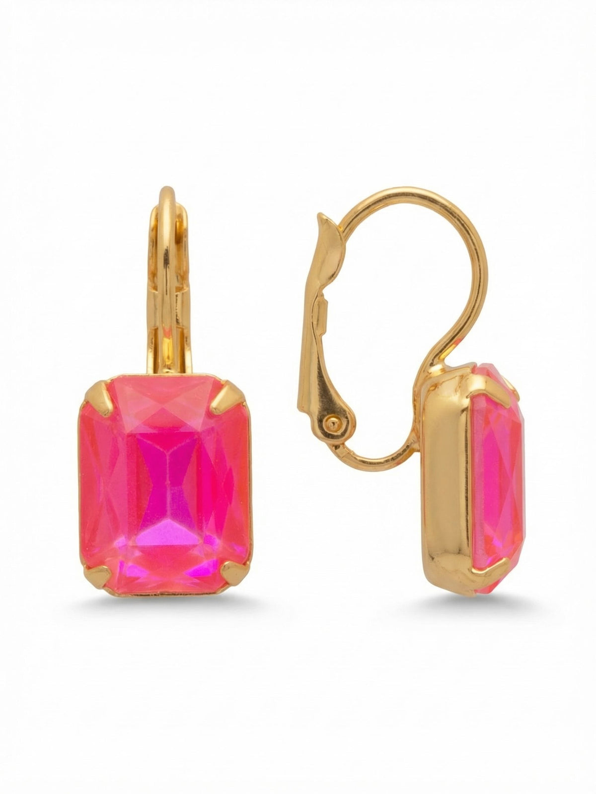 Sorrelli Electric Pink Octavia Dangle Earrings