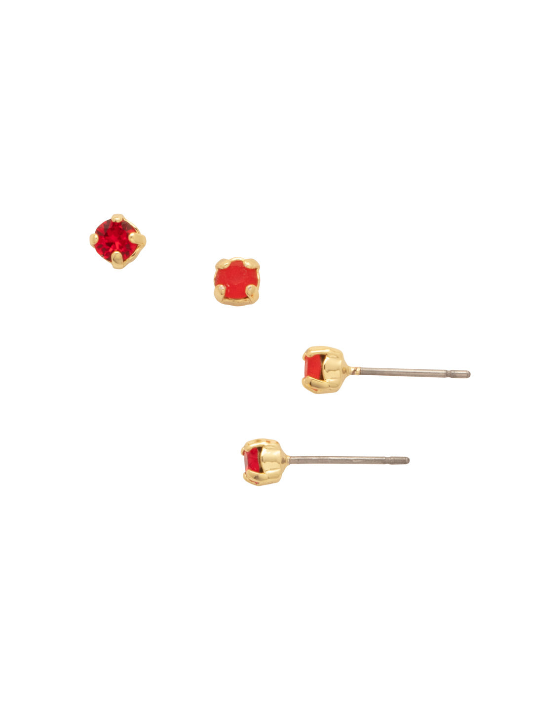 Sorrelli Fireside June Set Stud Earrings
