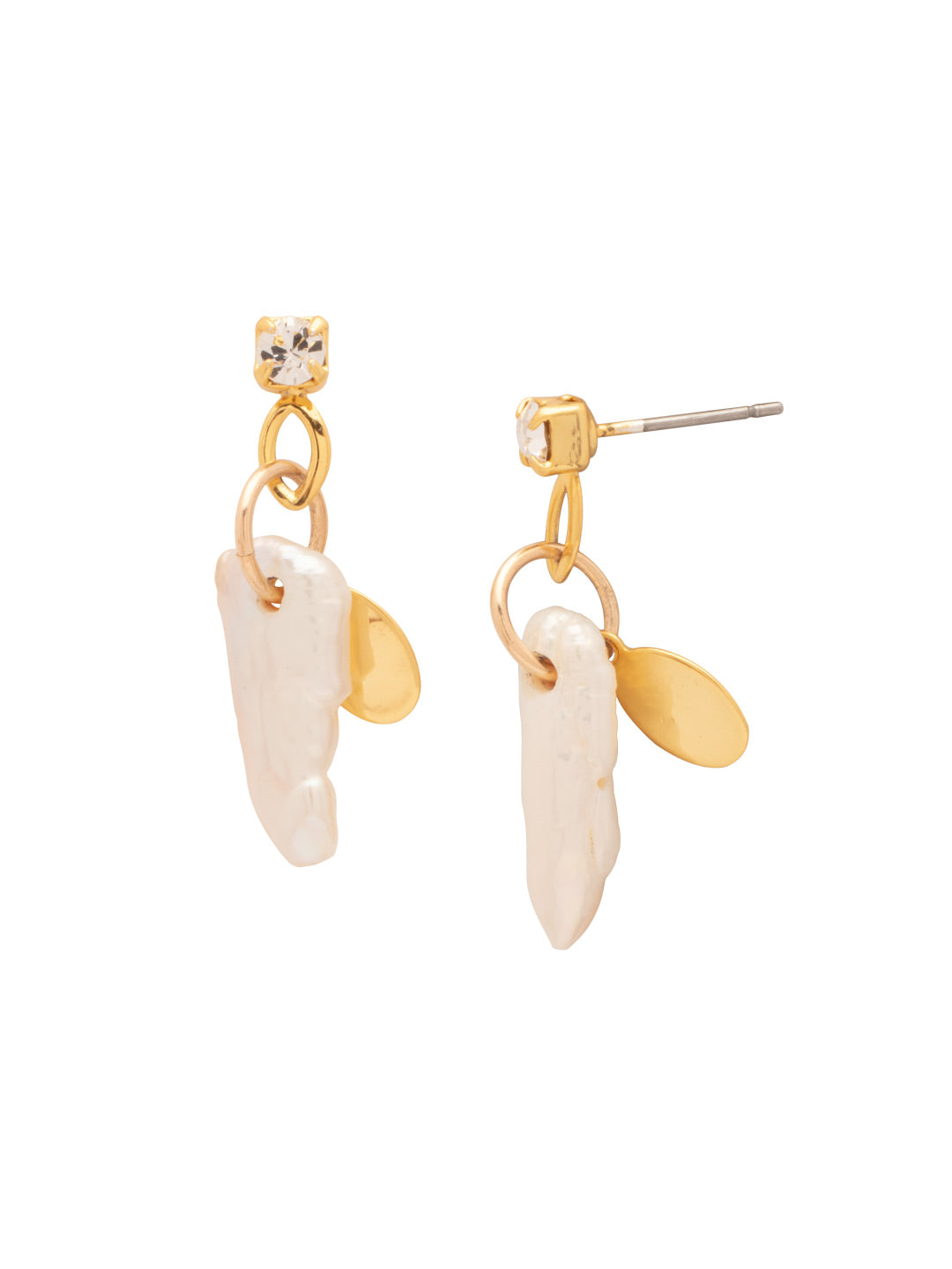 Sorrelli Modern Pearl Nori Dangle Earrings